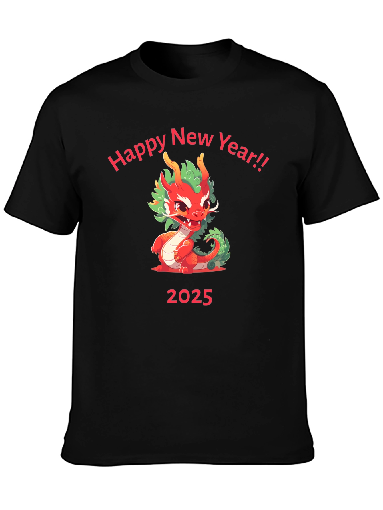 Happy New Year 2025 Dragon T-Shirt