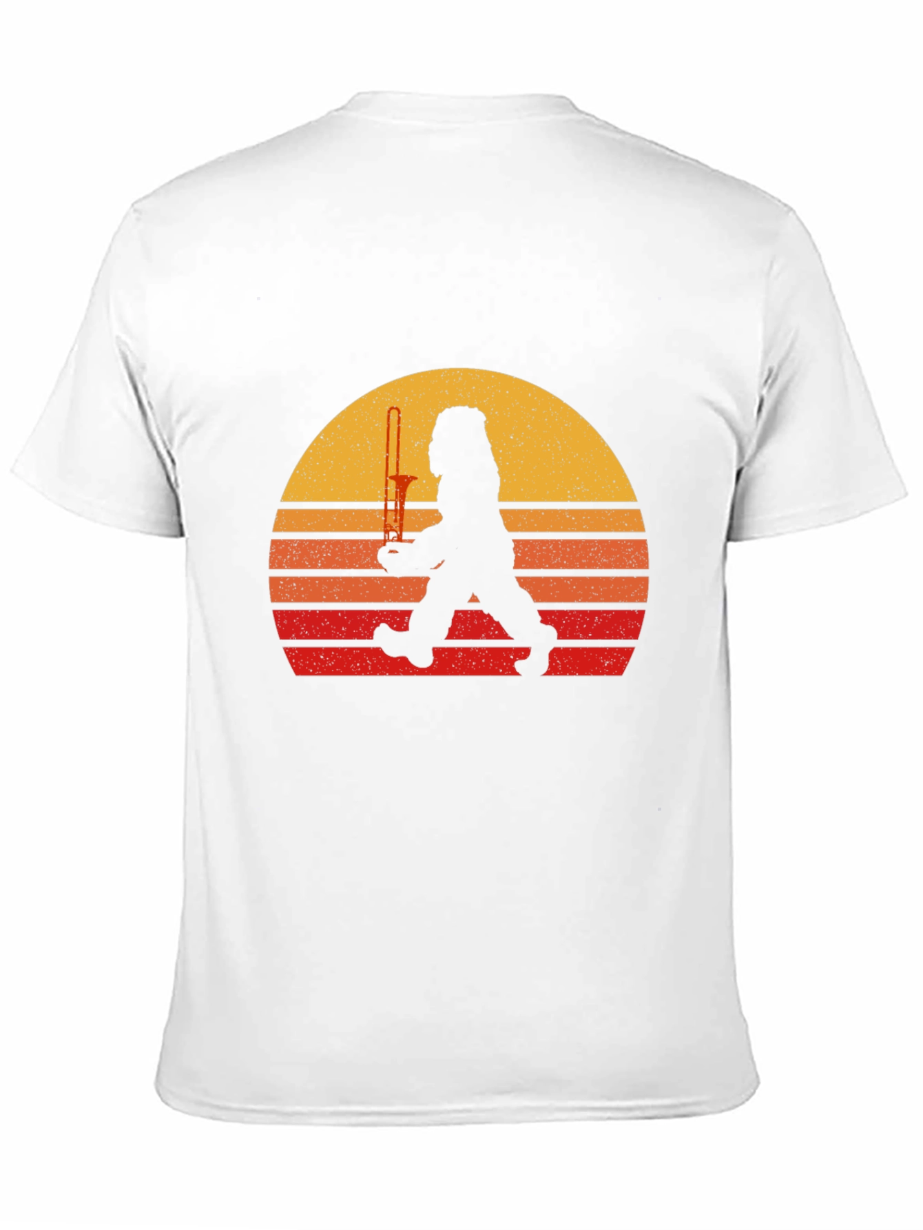 Retro Bigfoot Trombone T-Shirt