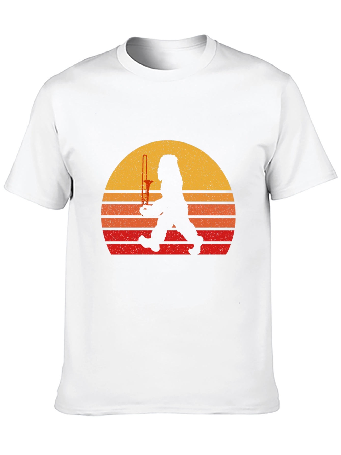Retro Bigfoot Trombone T-Shirt