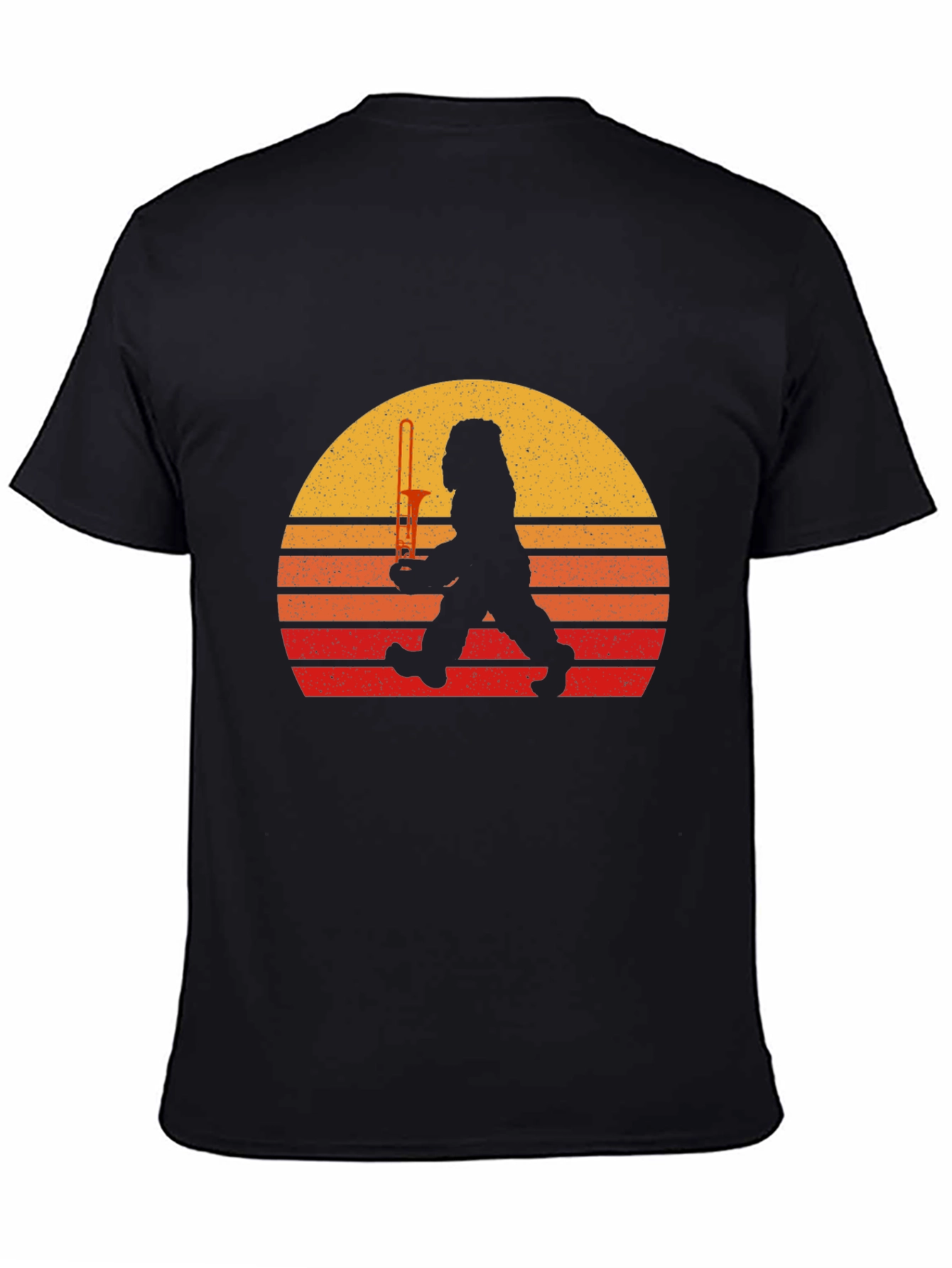 Retro Bigfoot Trombone T-Shirt