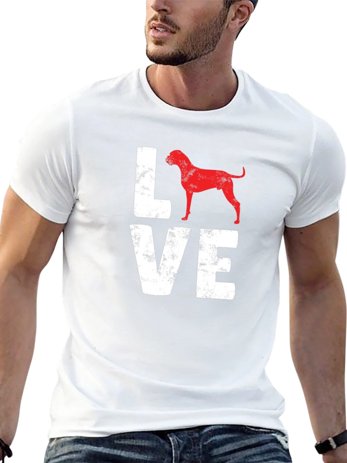 Dog Breed LOVE Graphic Tee