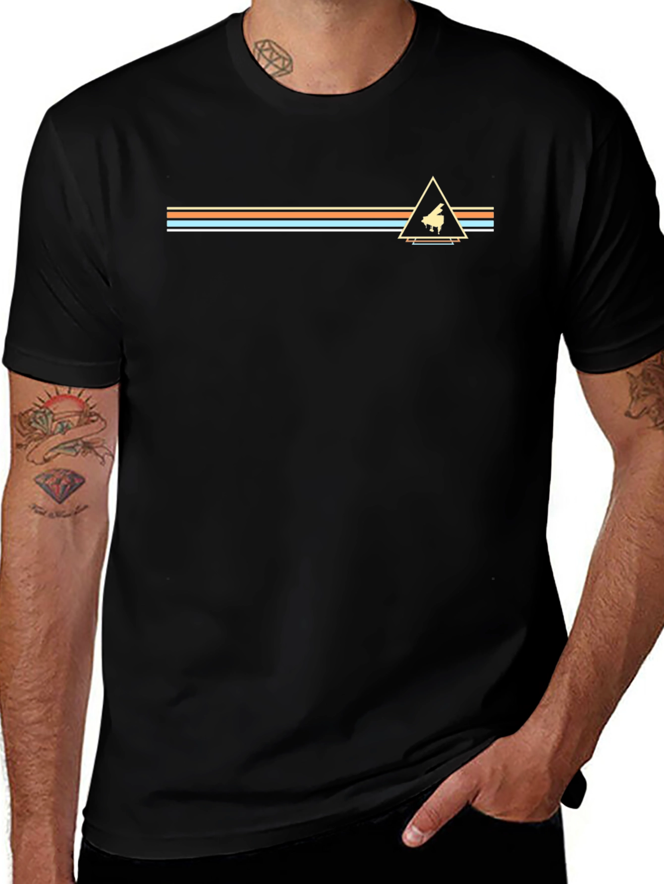 Retro Style Graphic T-Shirt - Modern Fit