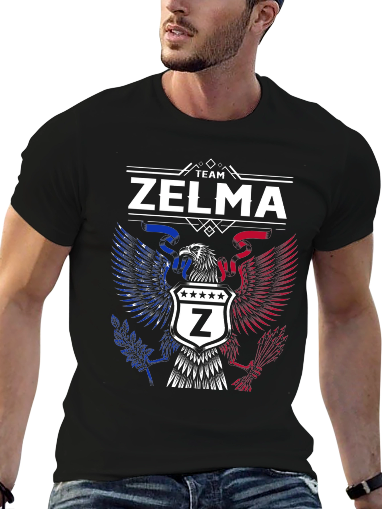 Team Zelma Patriotic Eagle T-Shirt