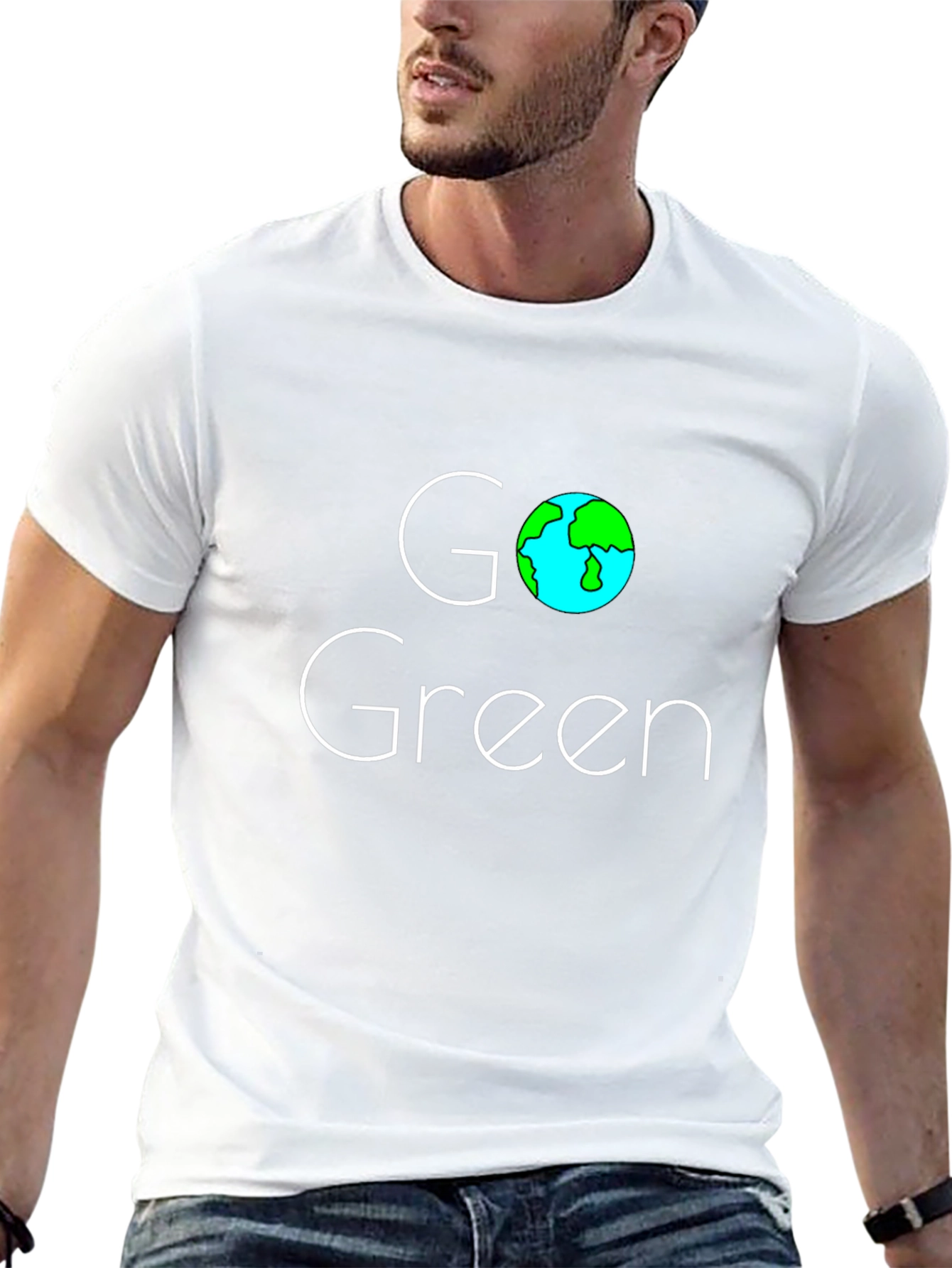 Go Green Graphic T-Shirt
