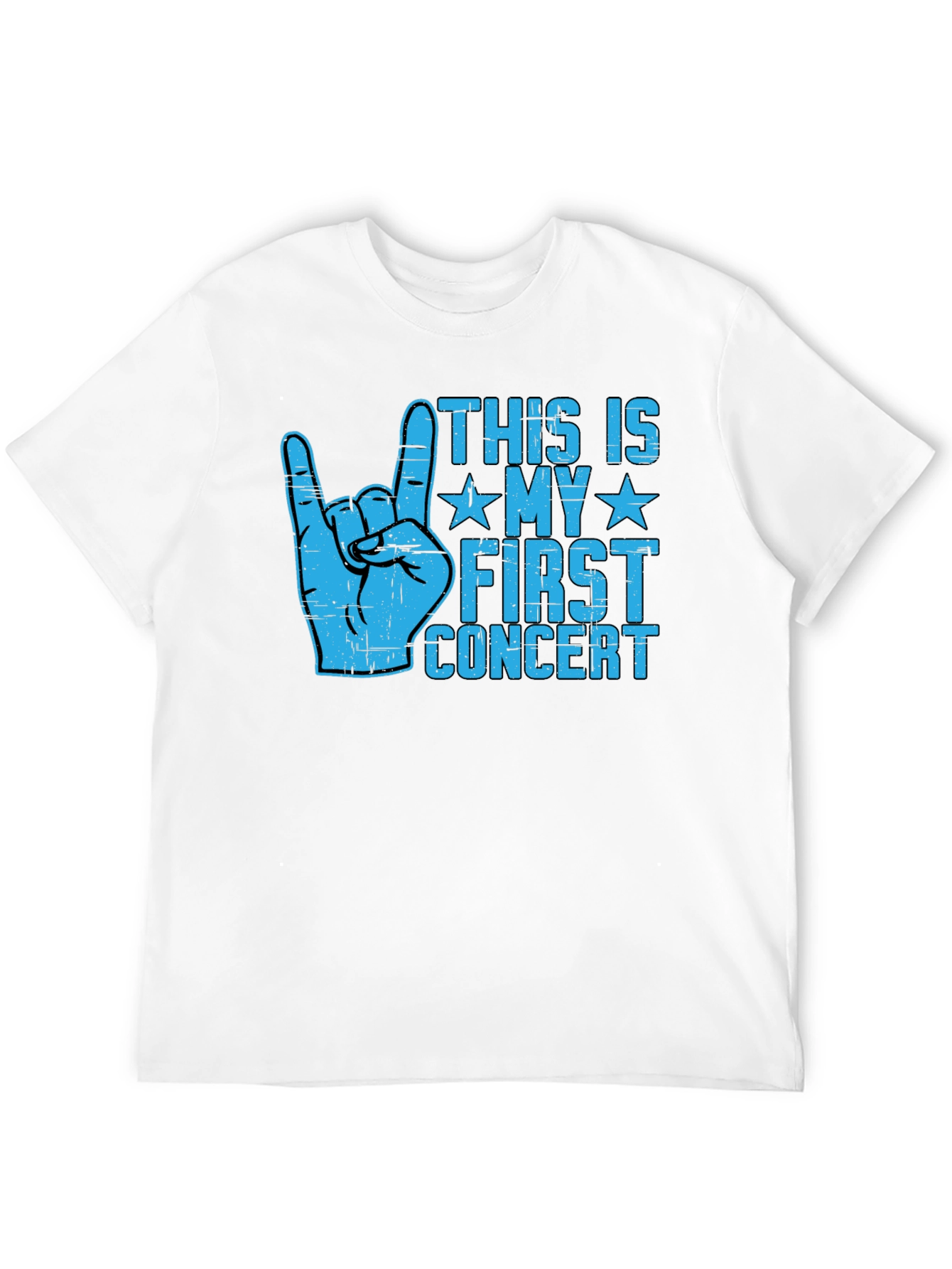 First Concert T-Shirt - Rock On Design