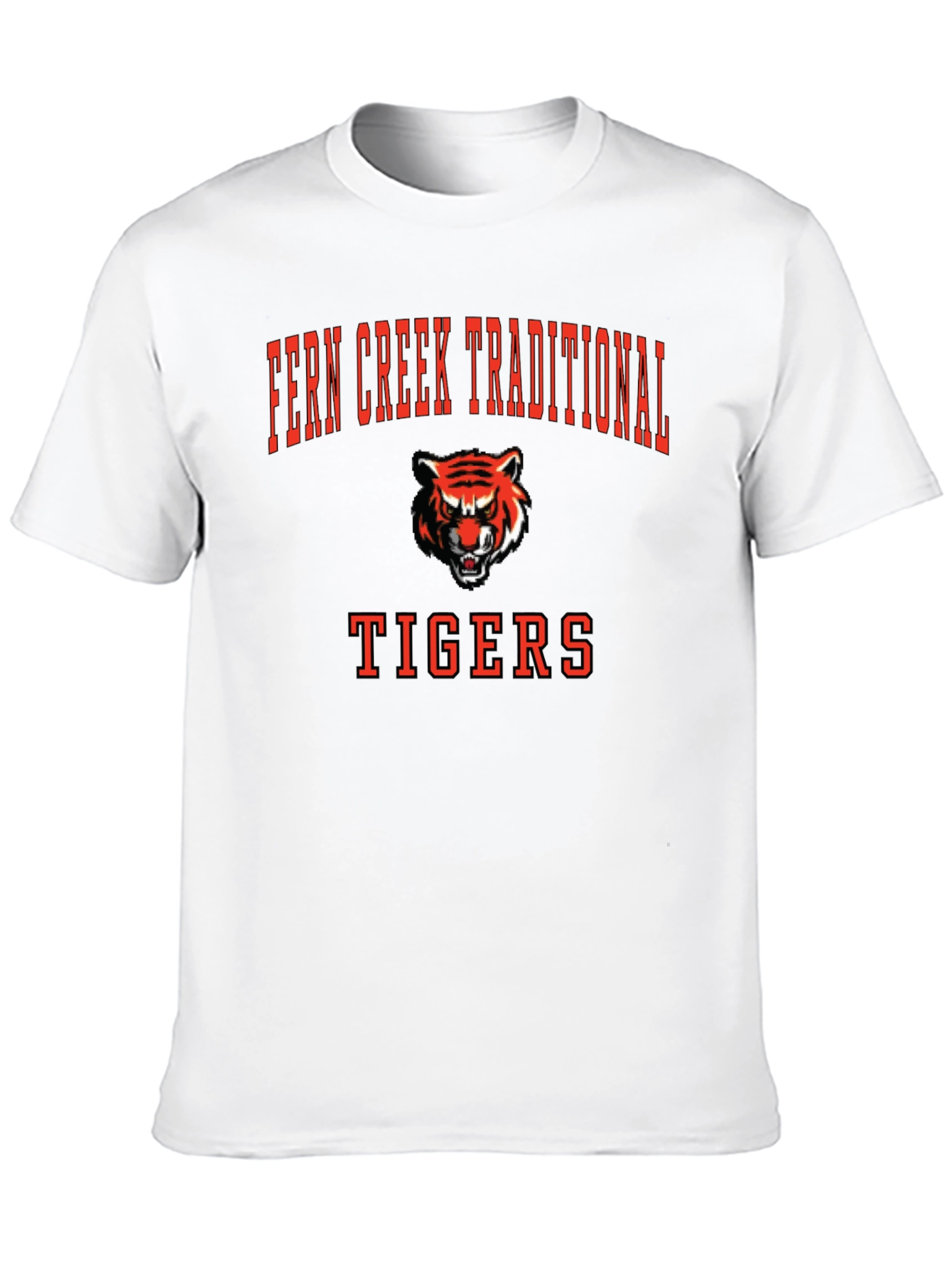 Fern Creek Traditional Tigers Black T-Shirt