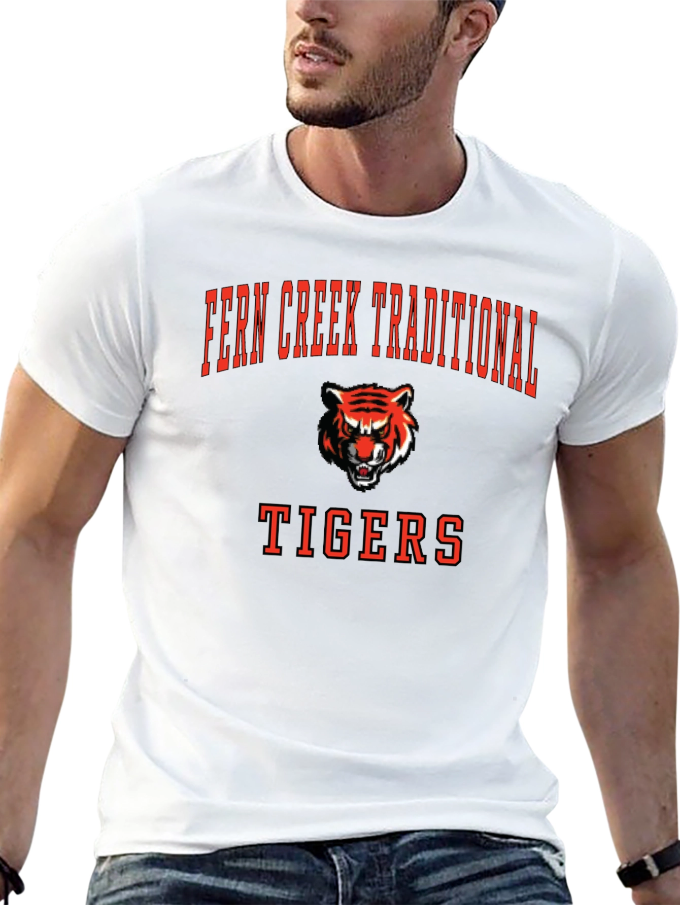 Fern Creek Traditional Tigers Black T-Shirt