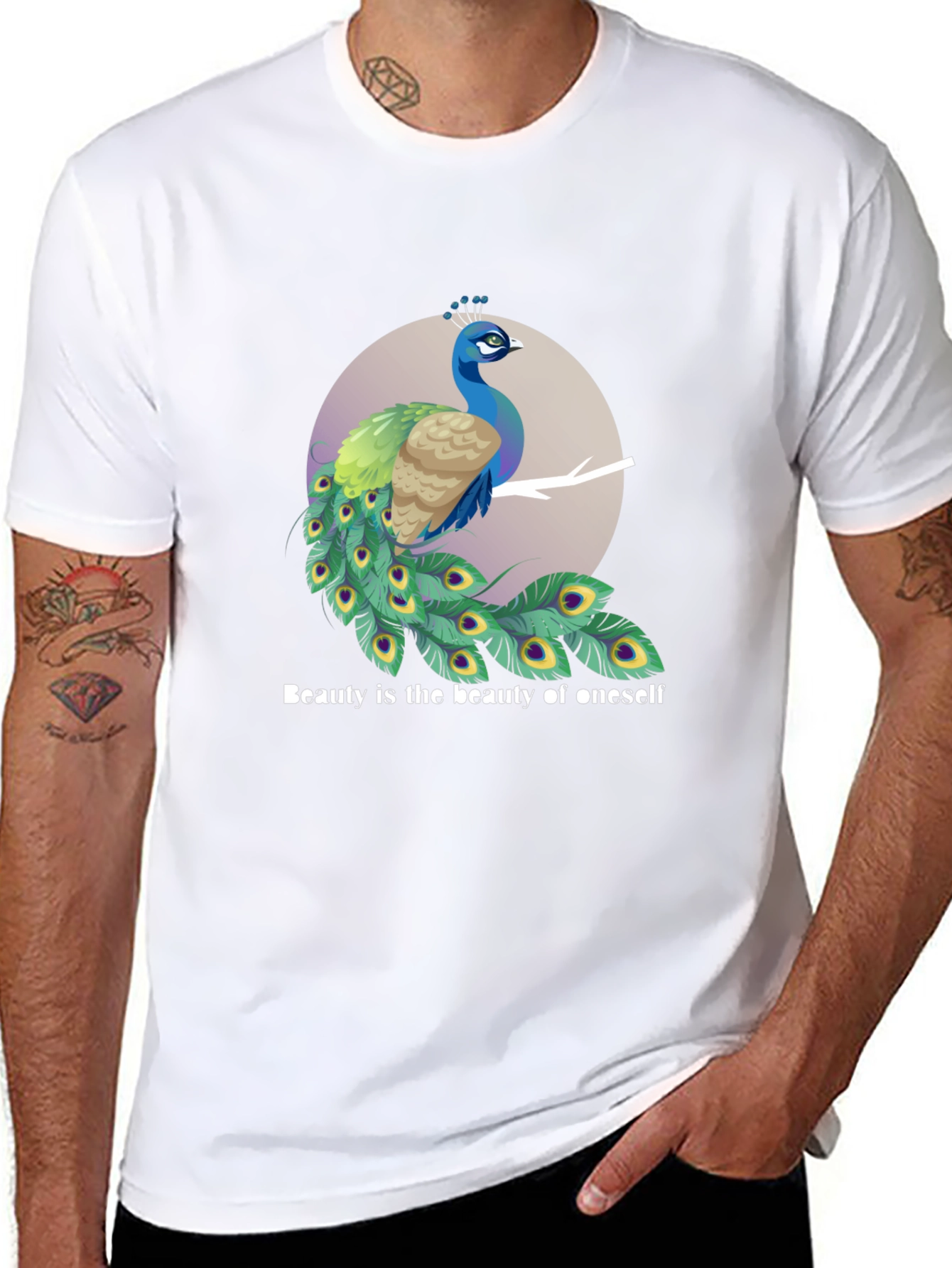 Peacock Beauty Graphic Tee