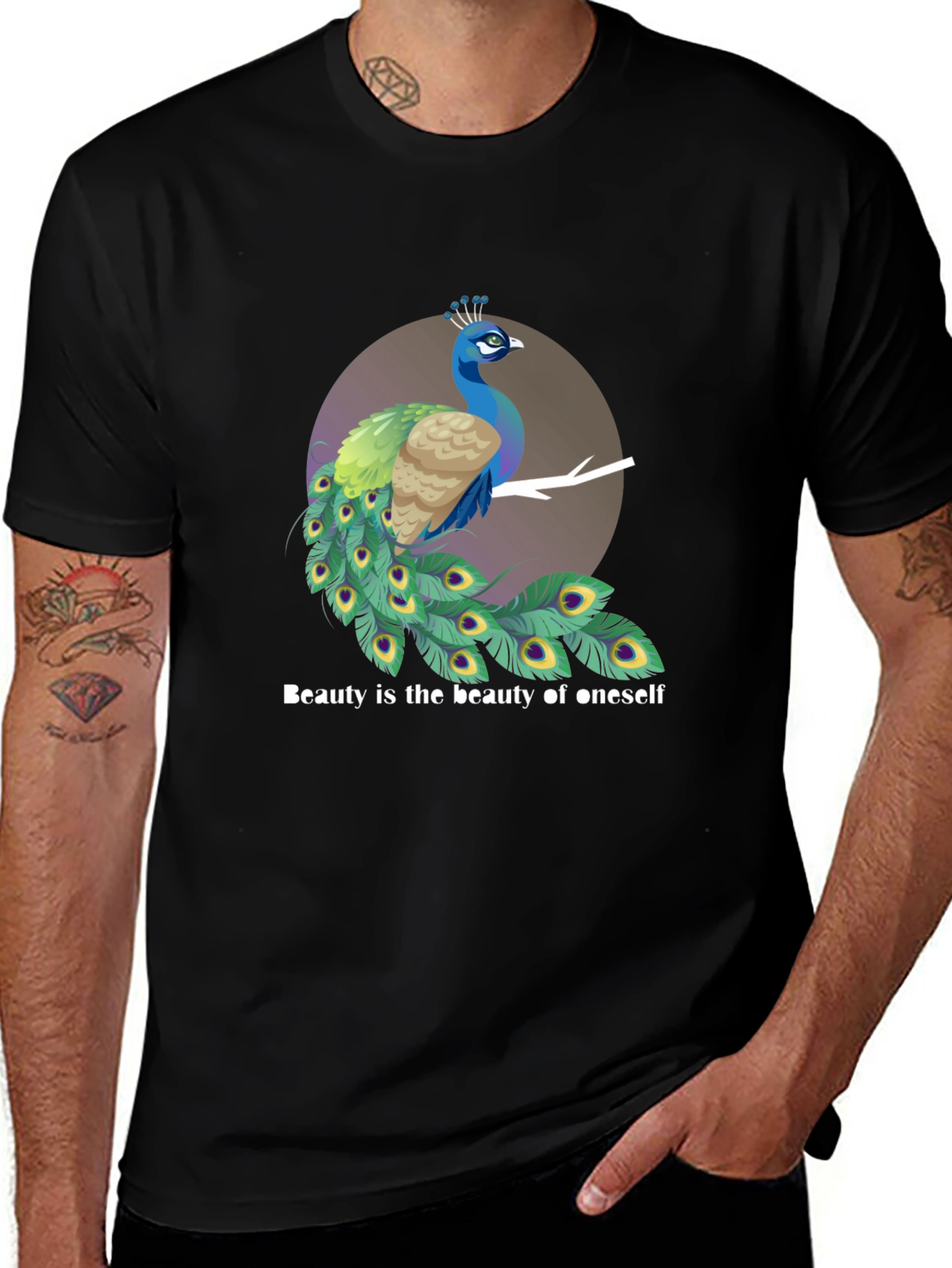Peacock Beauty Graphic Tee