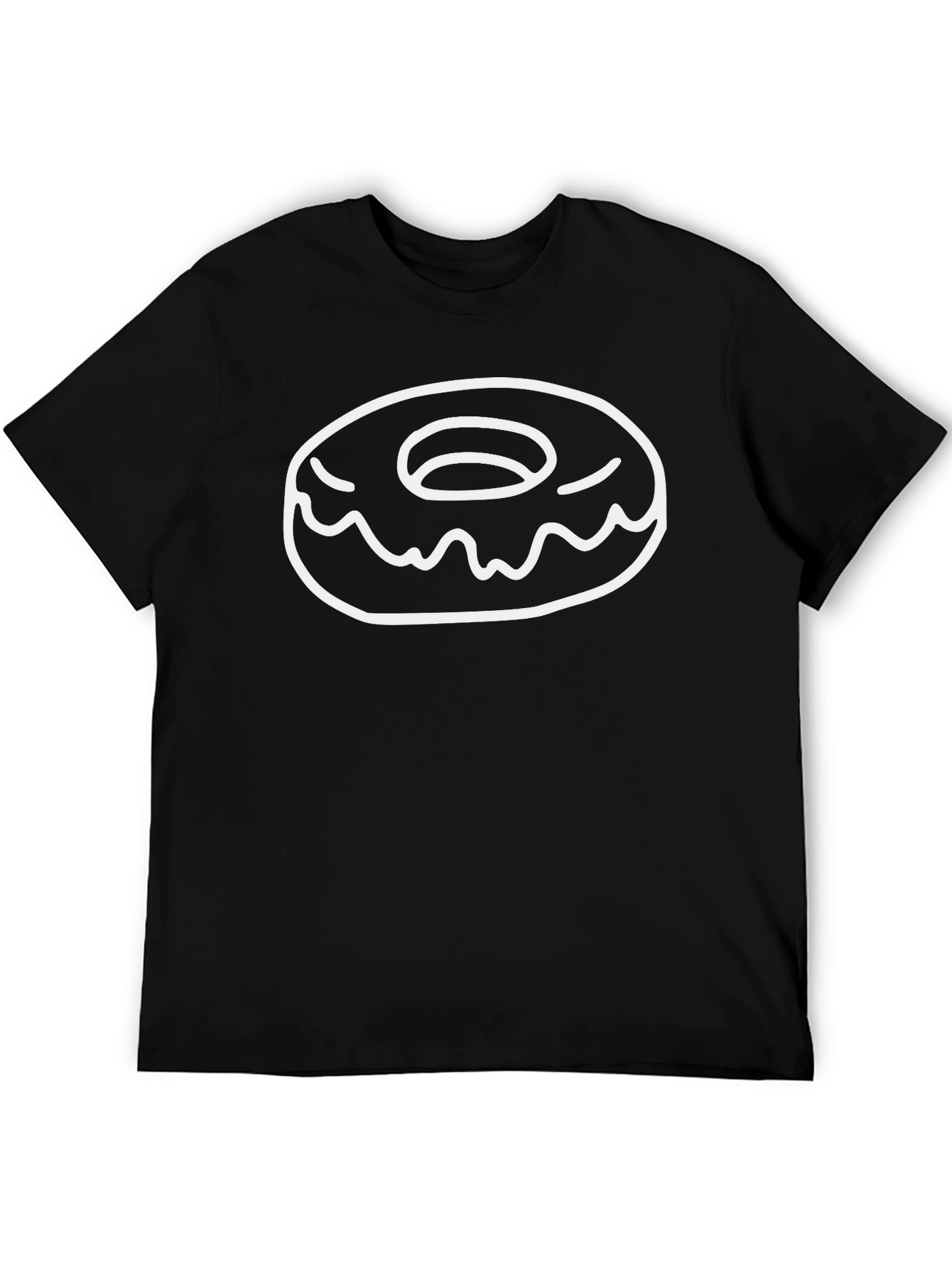Donut Graphic T-Shirt - Fun Casual Wear