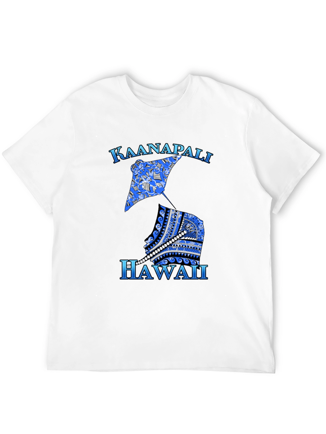 Kaanapali Hawaii Stingray Graphic T-Shirt