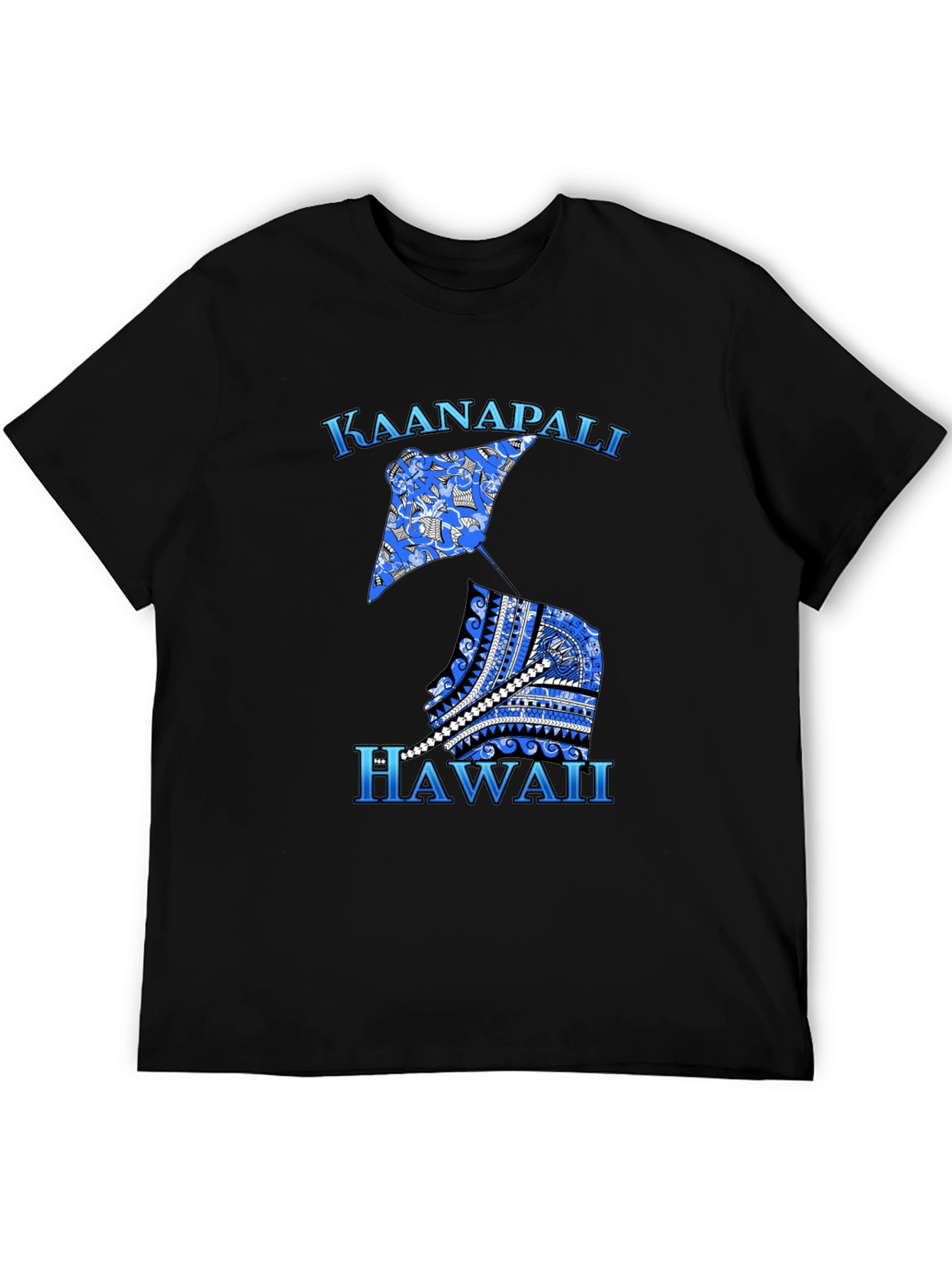 Kaanapali Hawaii Stingray Graphic T-Shirt