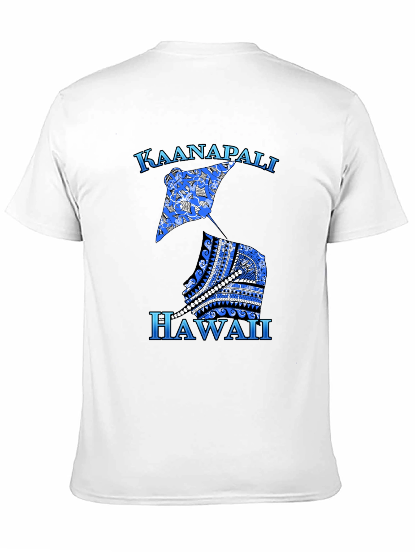 Kaanapali Hawaii Stingray Graphic T-Shirt