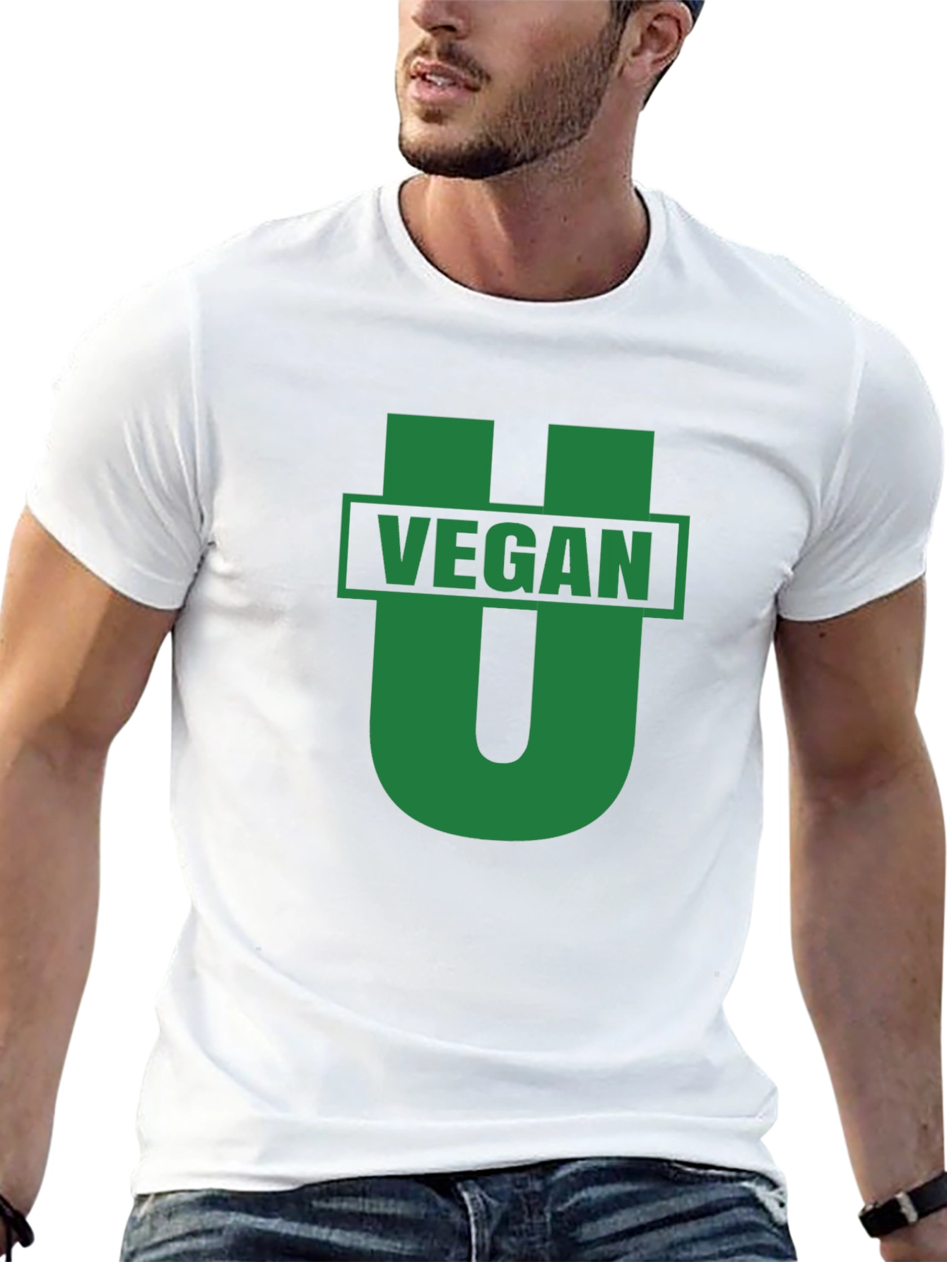 Vegan Graphic T-Shirt - Stylish & Comfortable