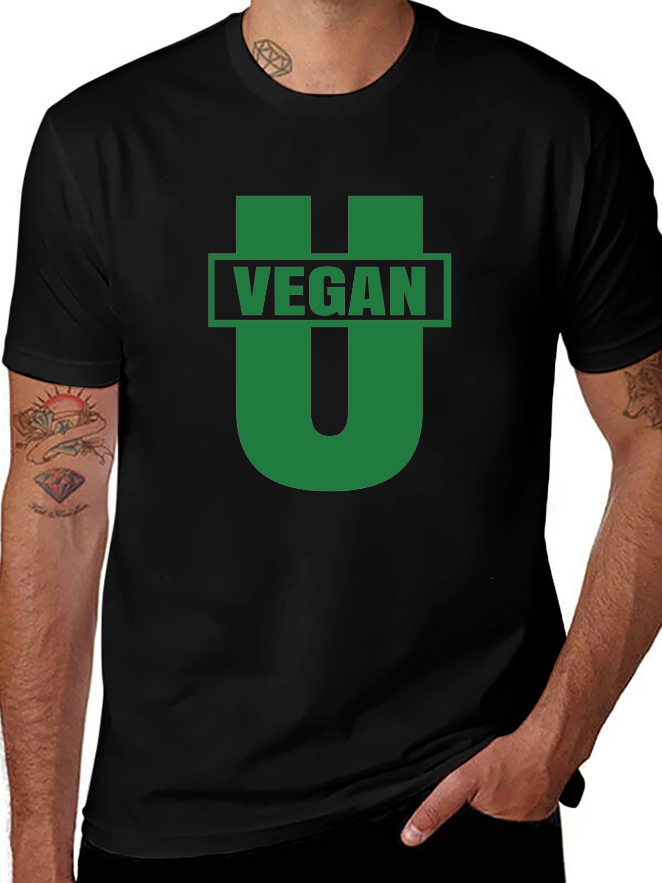 Vegan Graphic T-Shirt - Stylish & Comfortable