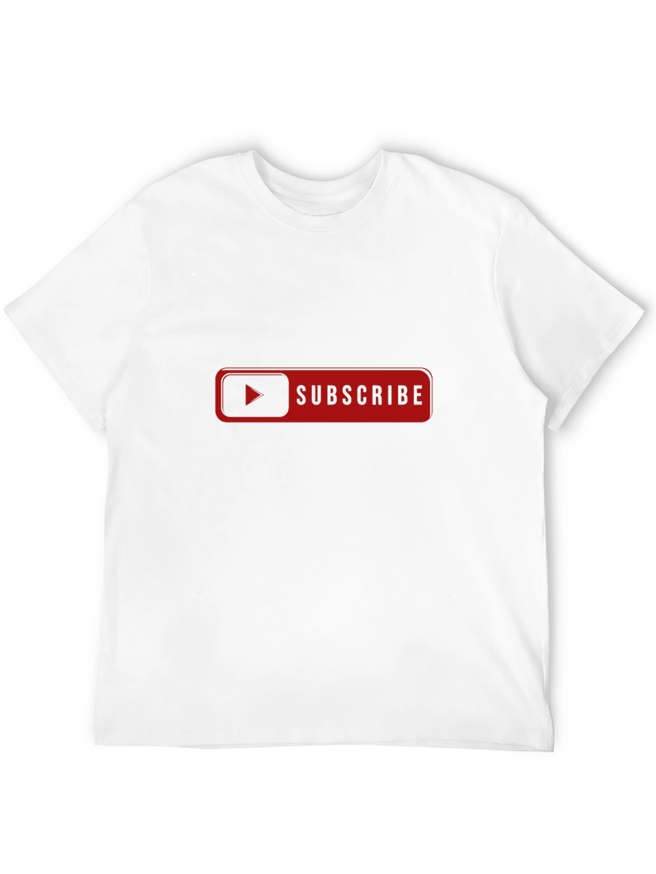 Subscribe Graphic Tee - Black Cotton T-Shirt