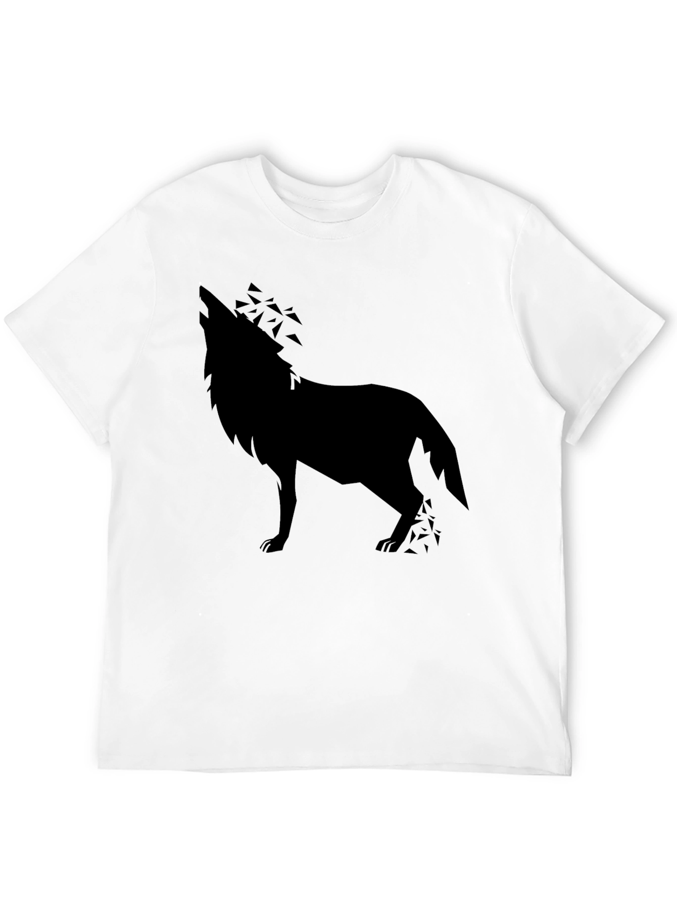 Wolf Graphic Black T-Shirt