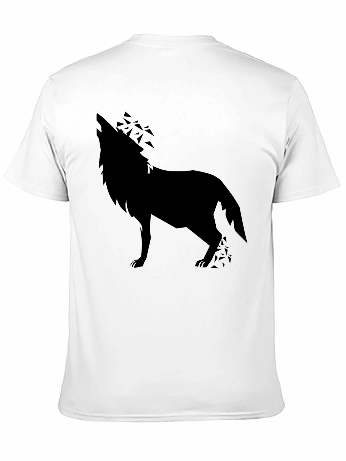 Wolf Graphic Black T-Shirt