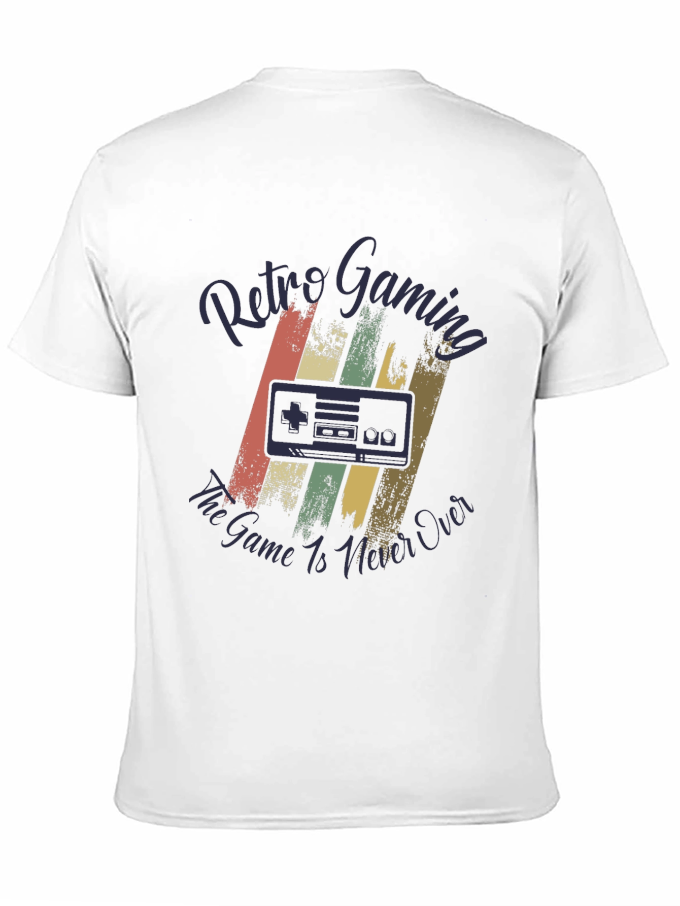 Retro Gaming T-Shirt - Game Is Never Over