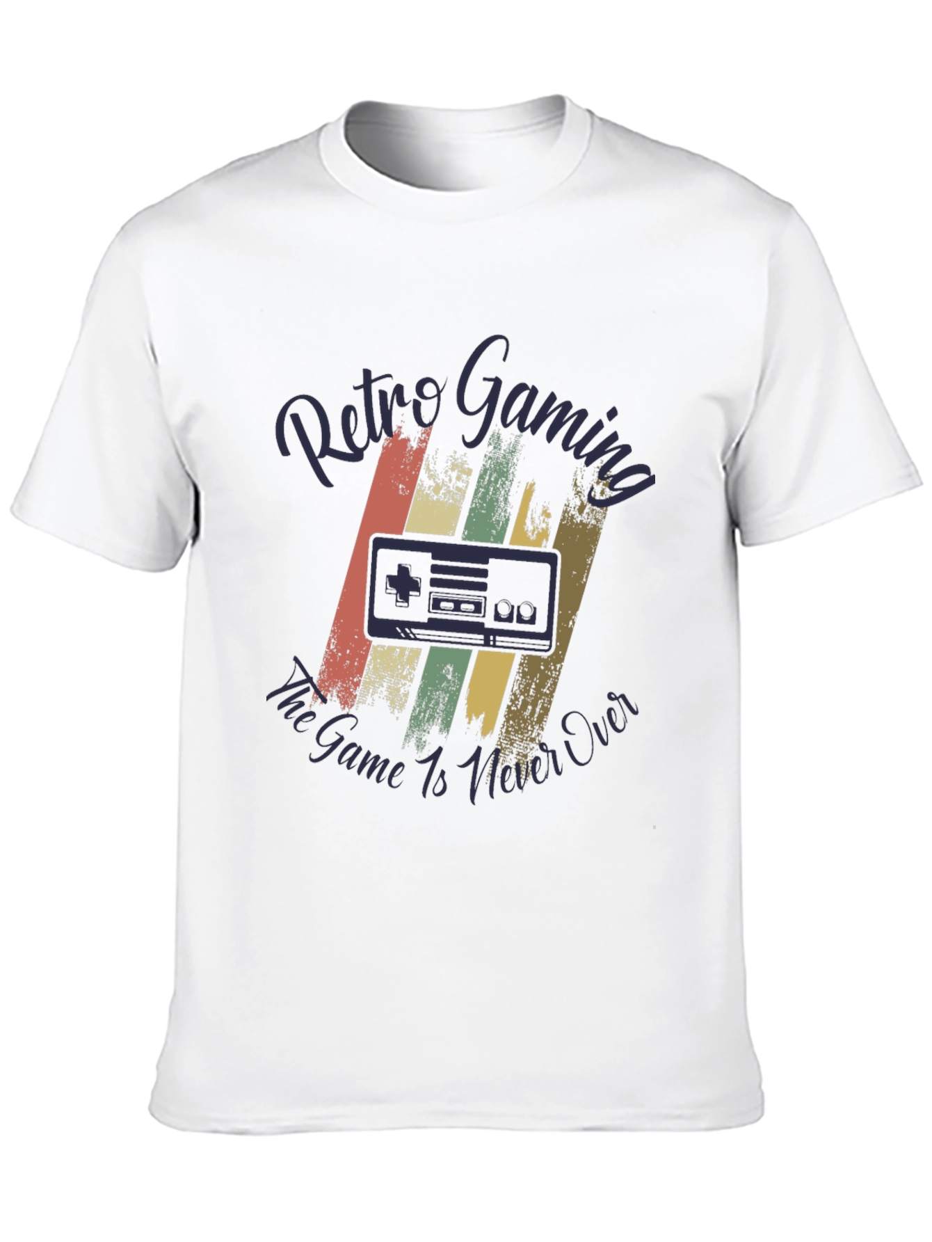 Retro Gaming T-Shirt - Game Is Never Over