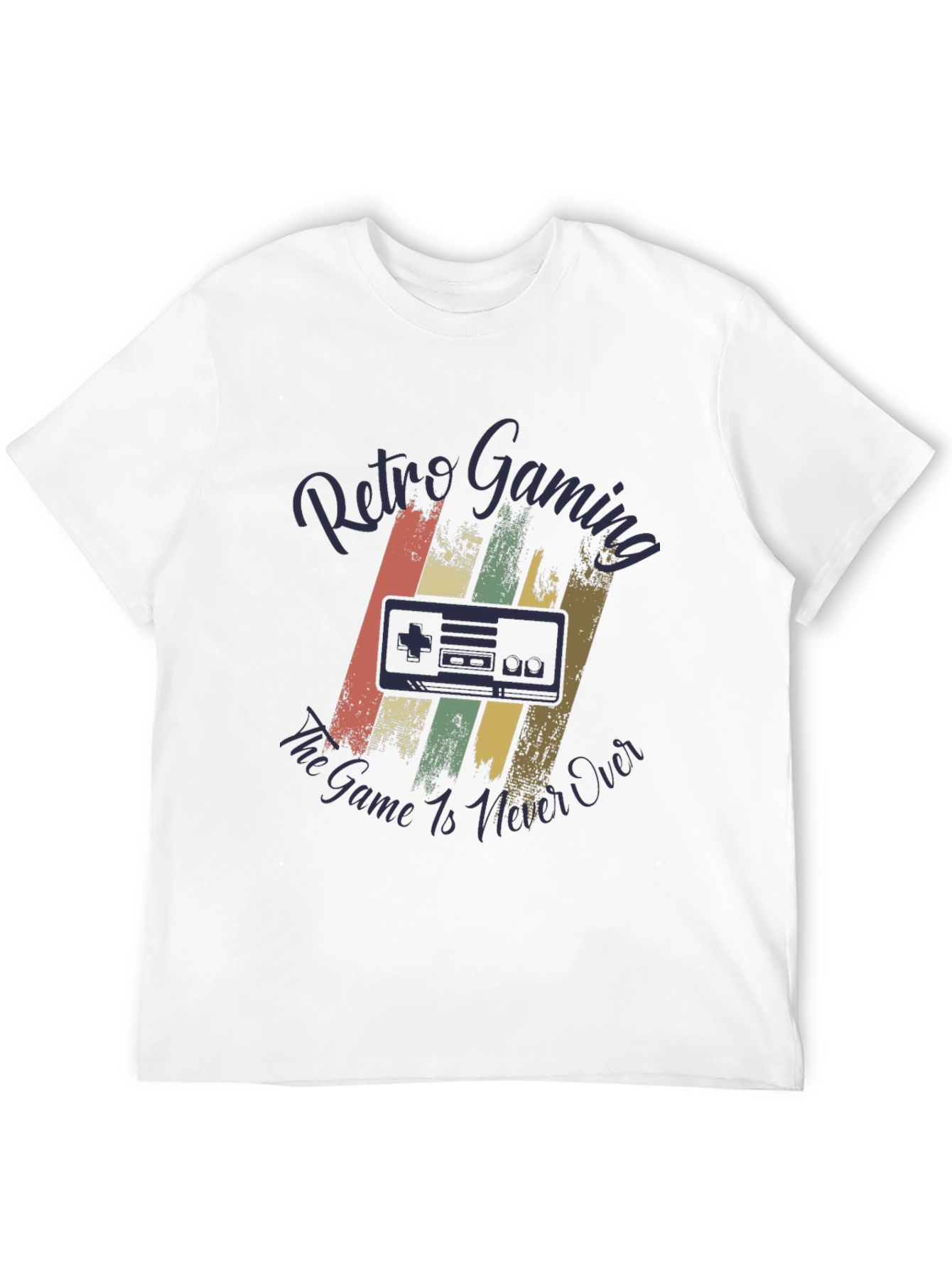 Retro Gaming T-Shirt - Game Is Never Over