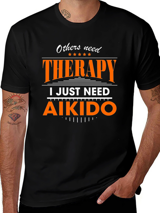 Aikido Therapy T-Shirt: Martial Arts Tee