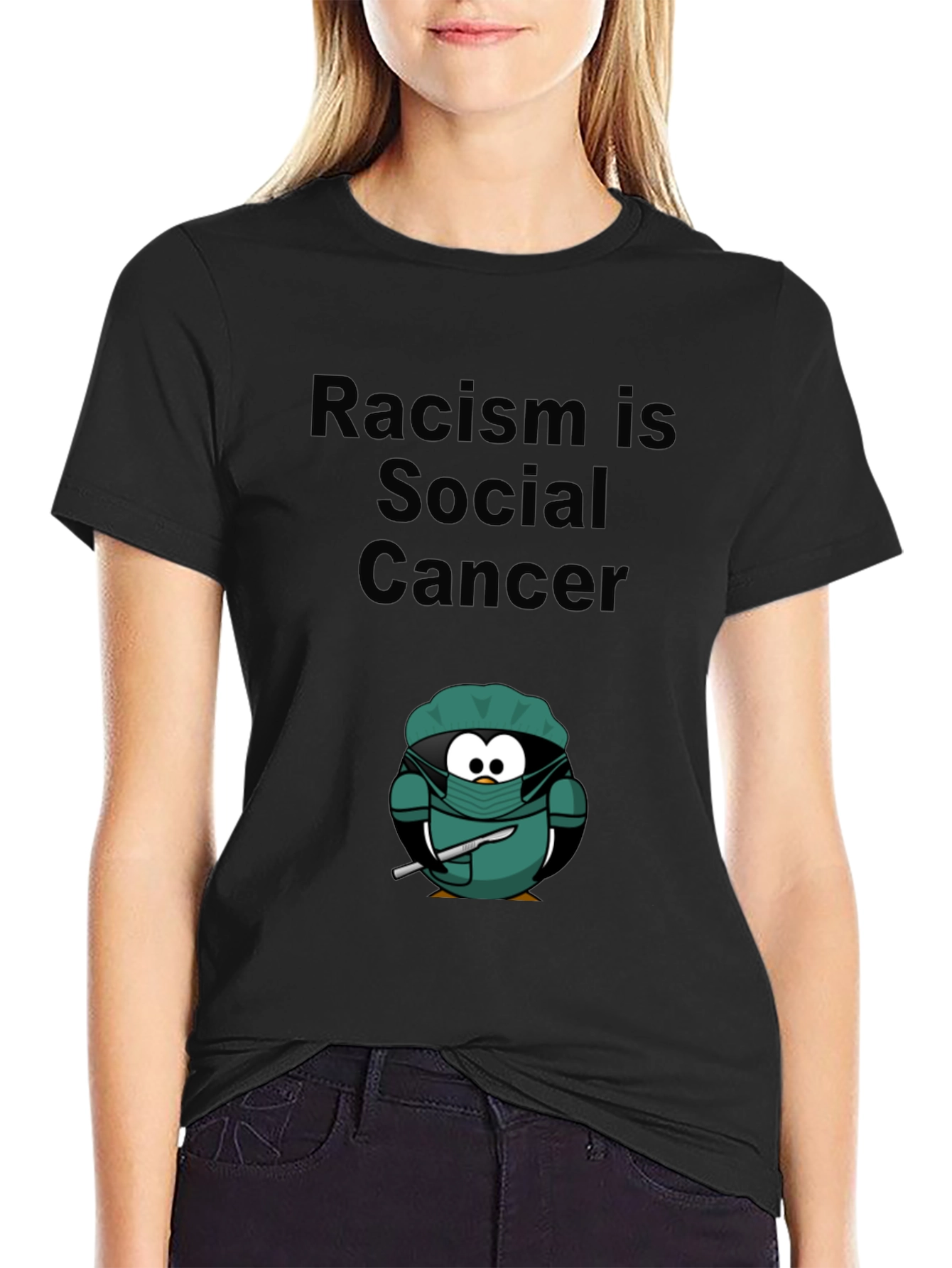 Racism is Social Cancer T-Shirt