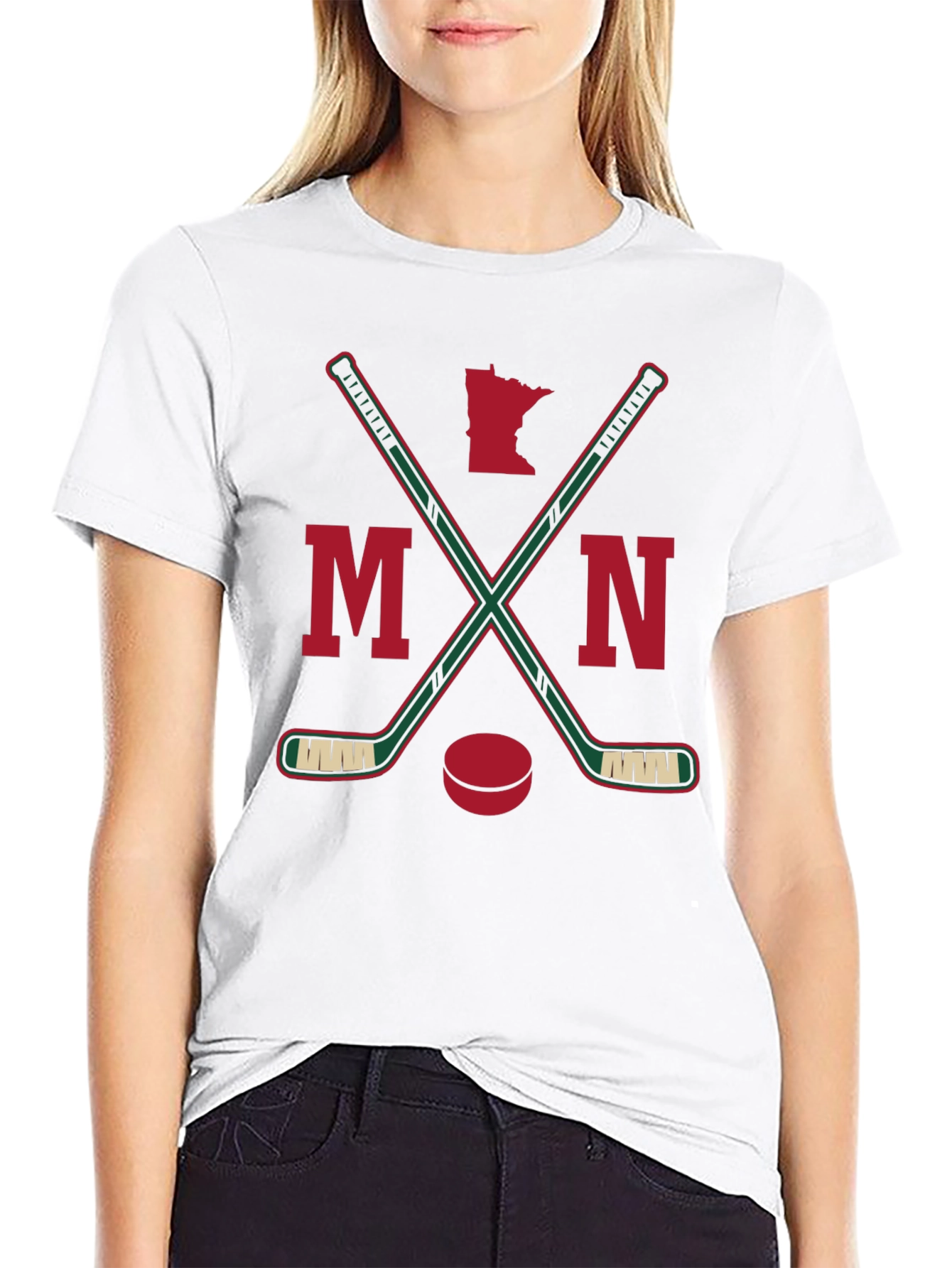 Minnesota Hockey T-Shirt - State Pride Tee