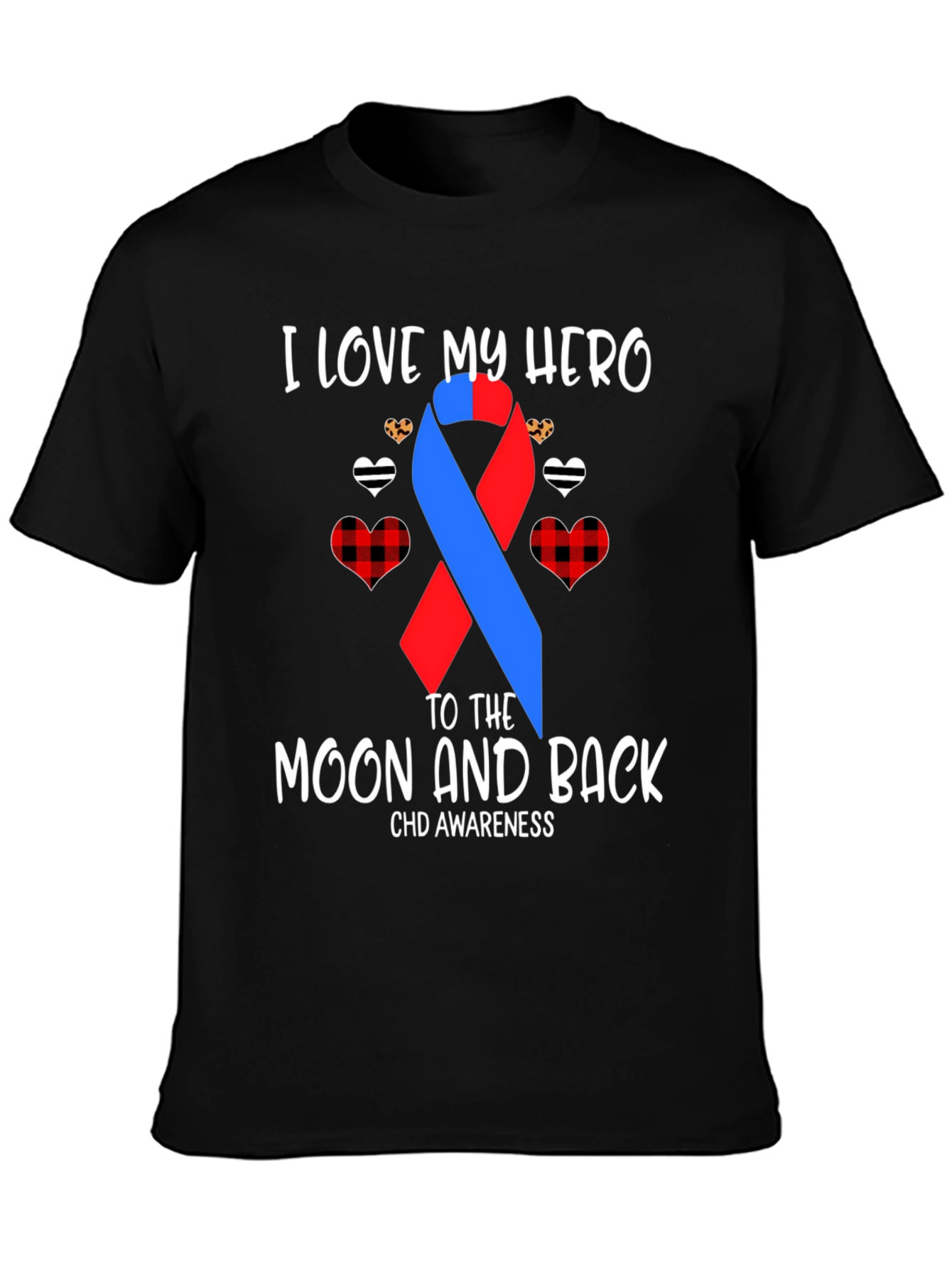 I Love My Hero CHD Awareness T-Shirt