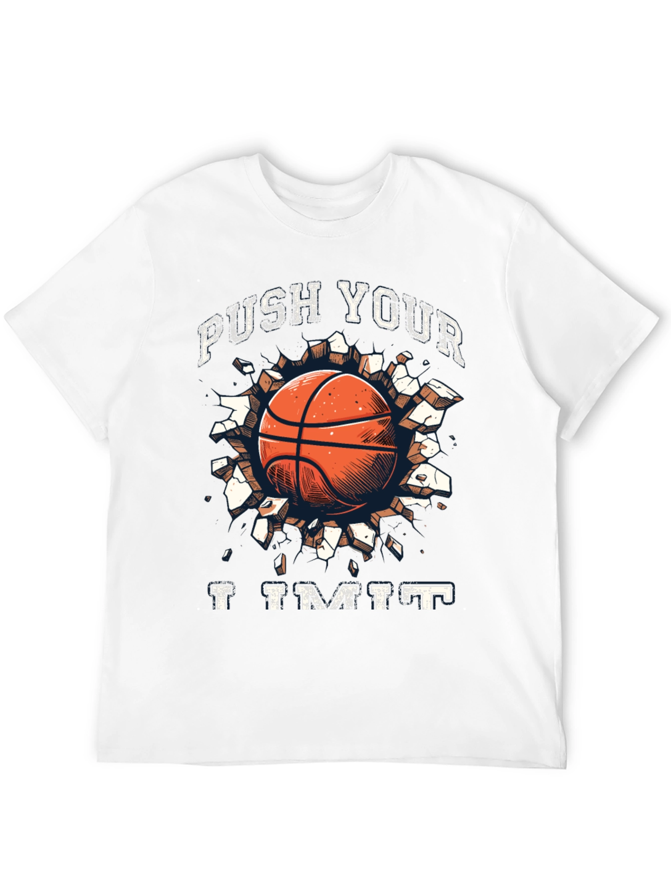 Push Your Limit Basketball Graphic Tee