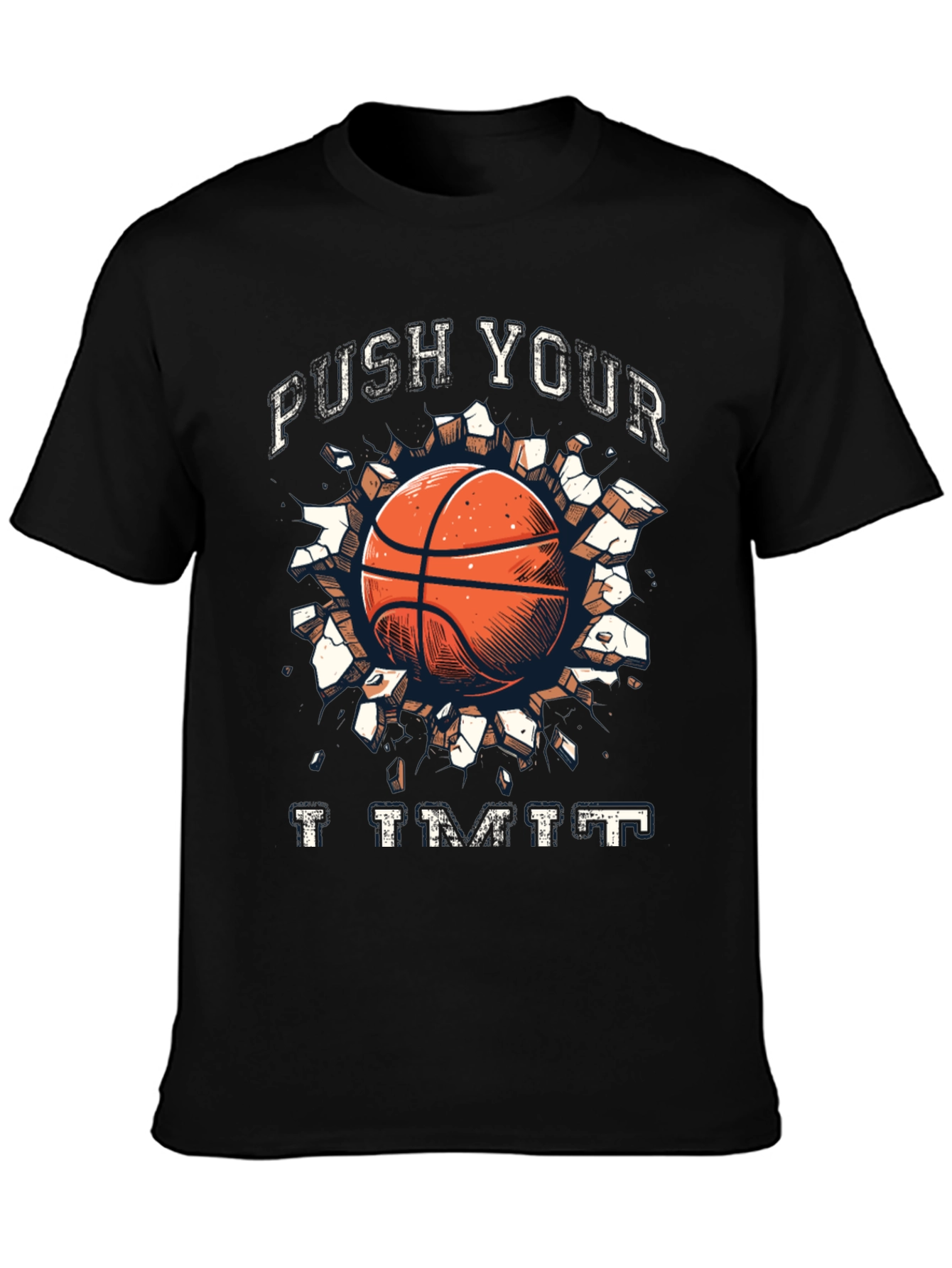 Push Your Limit Basketball Graphic Tee