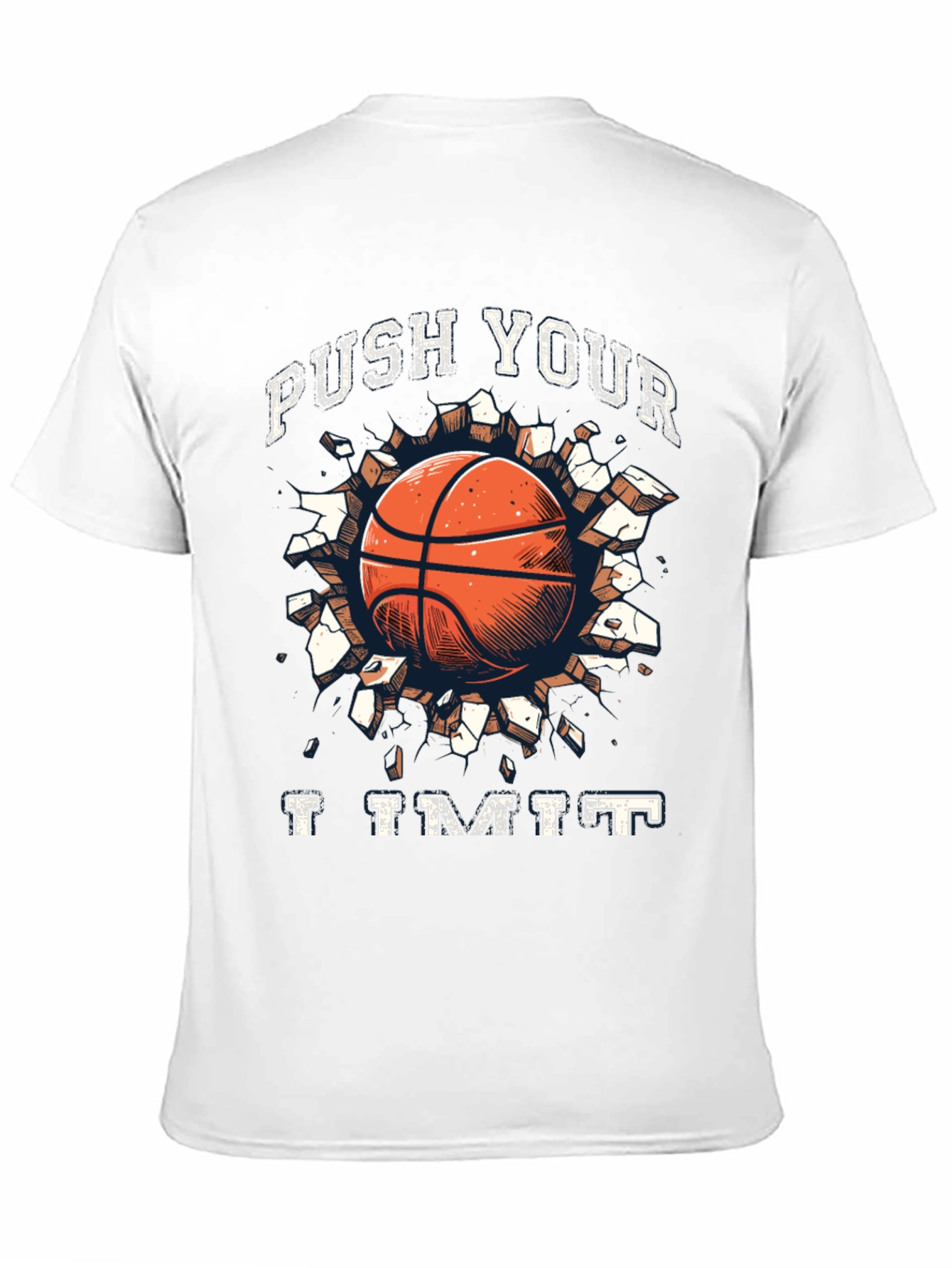 Push Your Limit Basketball Graphic Tee