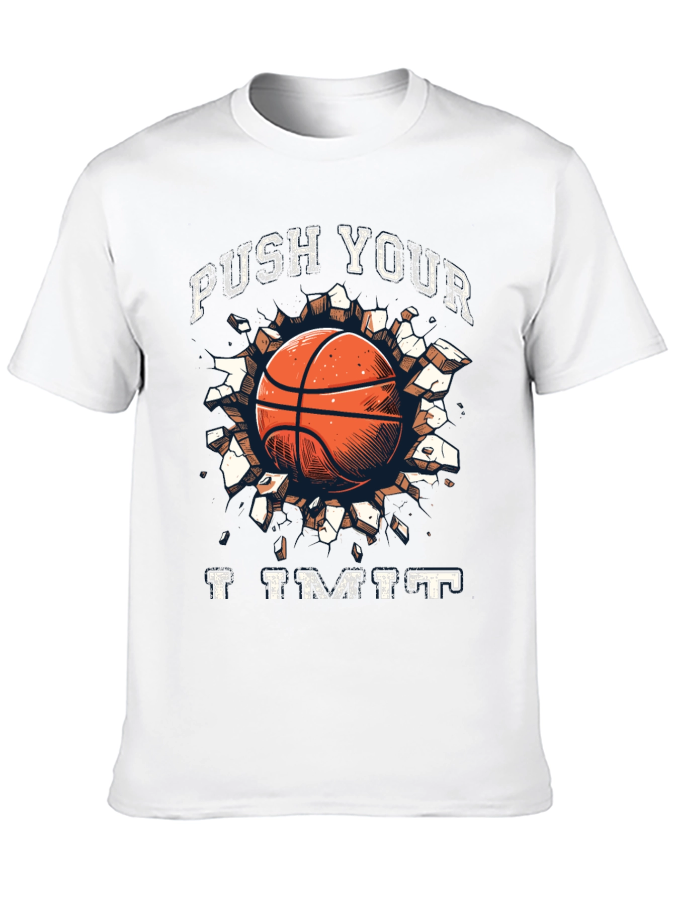 Push Your Limit Basketball Graphic Tee