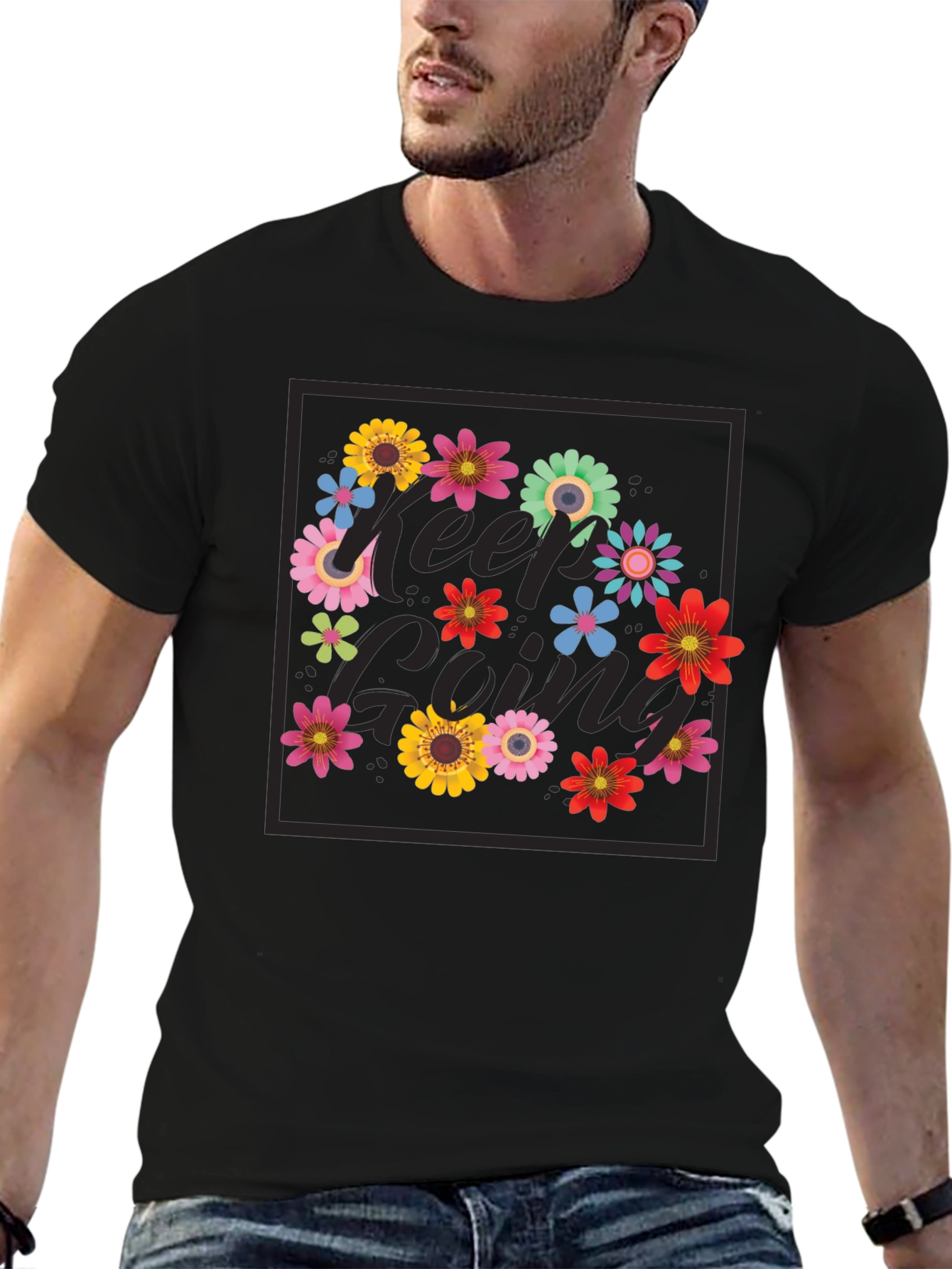 Keep Going Flower T-Shirt