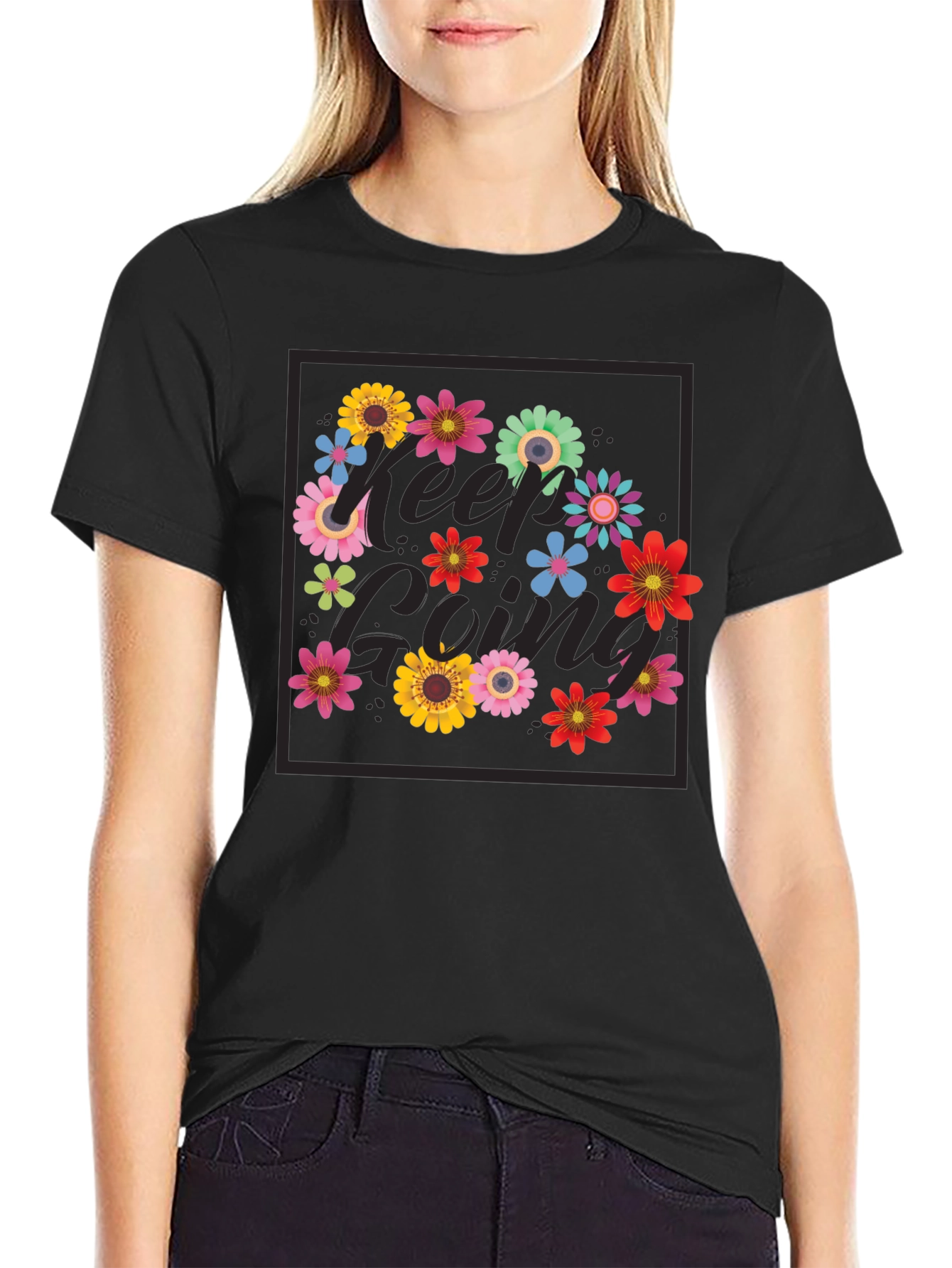 Keep Going Flower T-Shirt