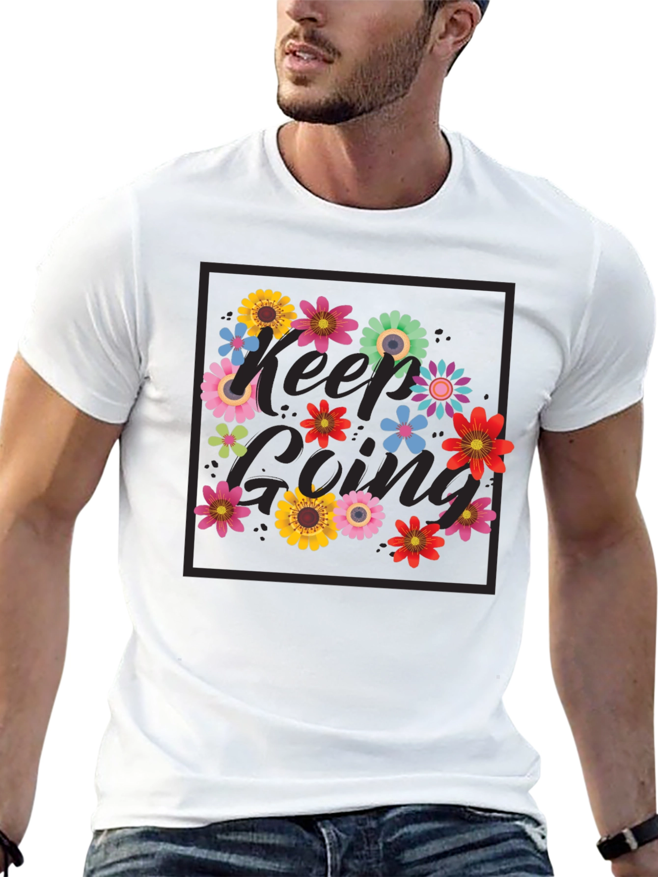 Keep Going Flower T-Shirt