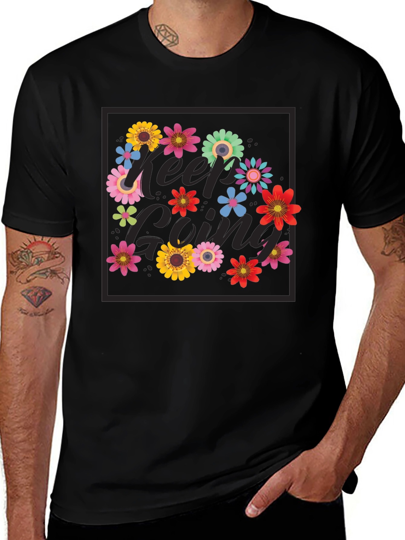 Keep Going Flower T-Shirt
