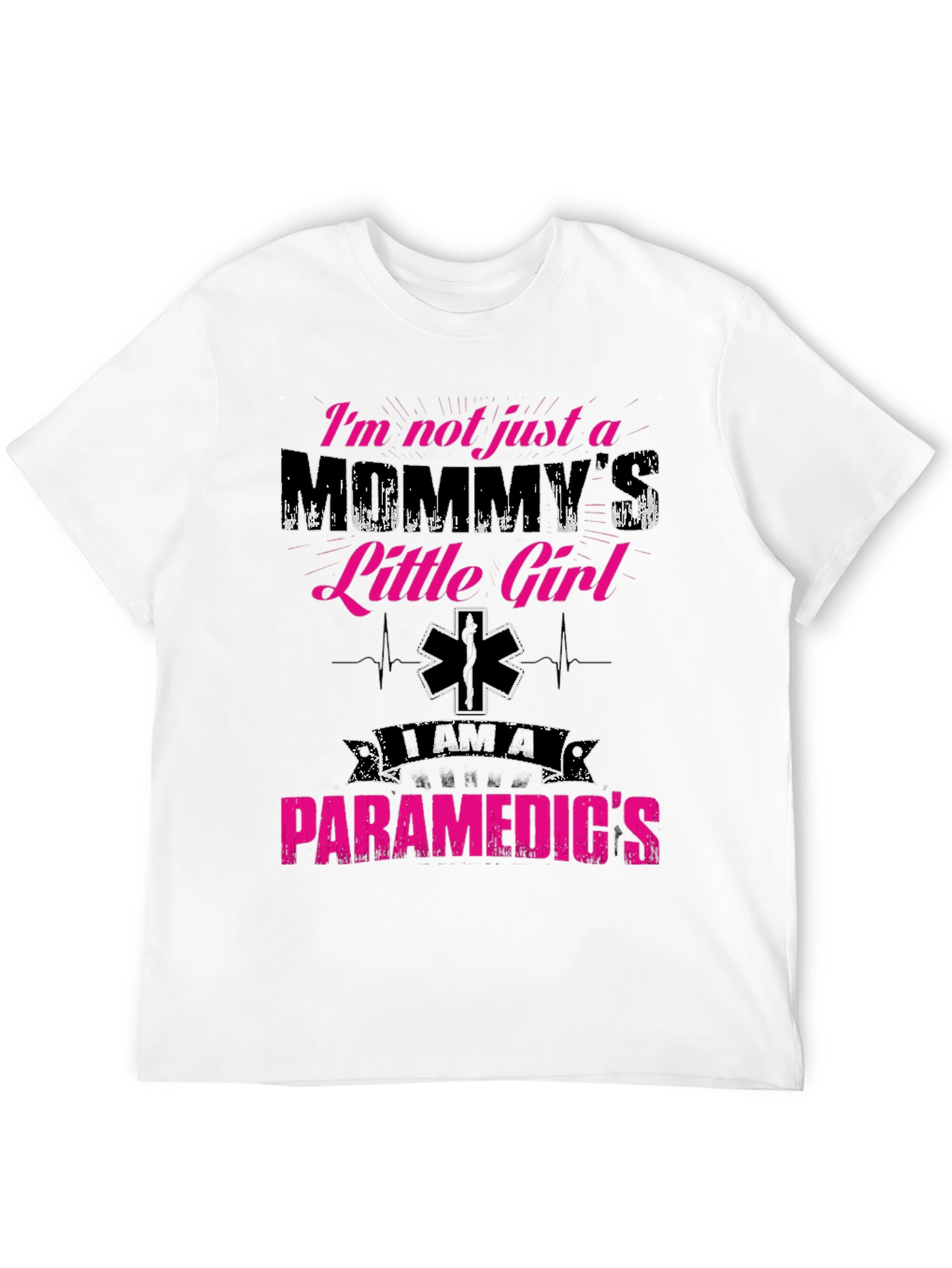 Mommys Little Girl Paramedic T-Shirt