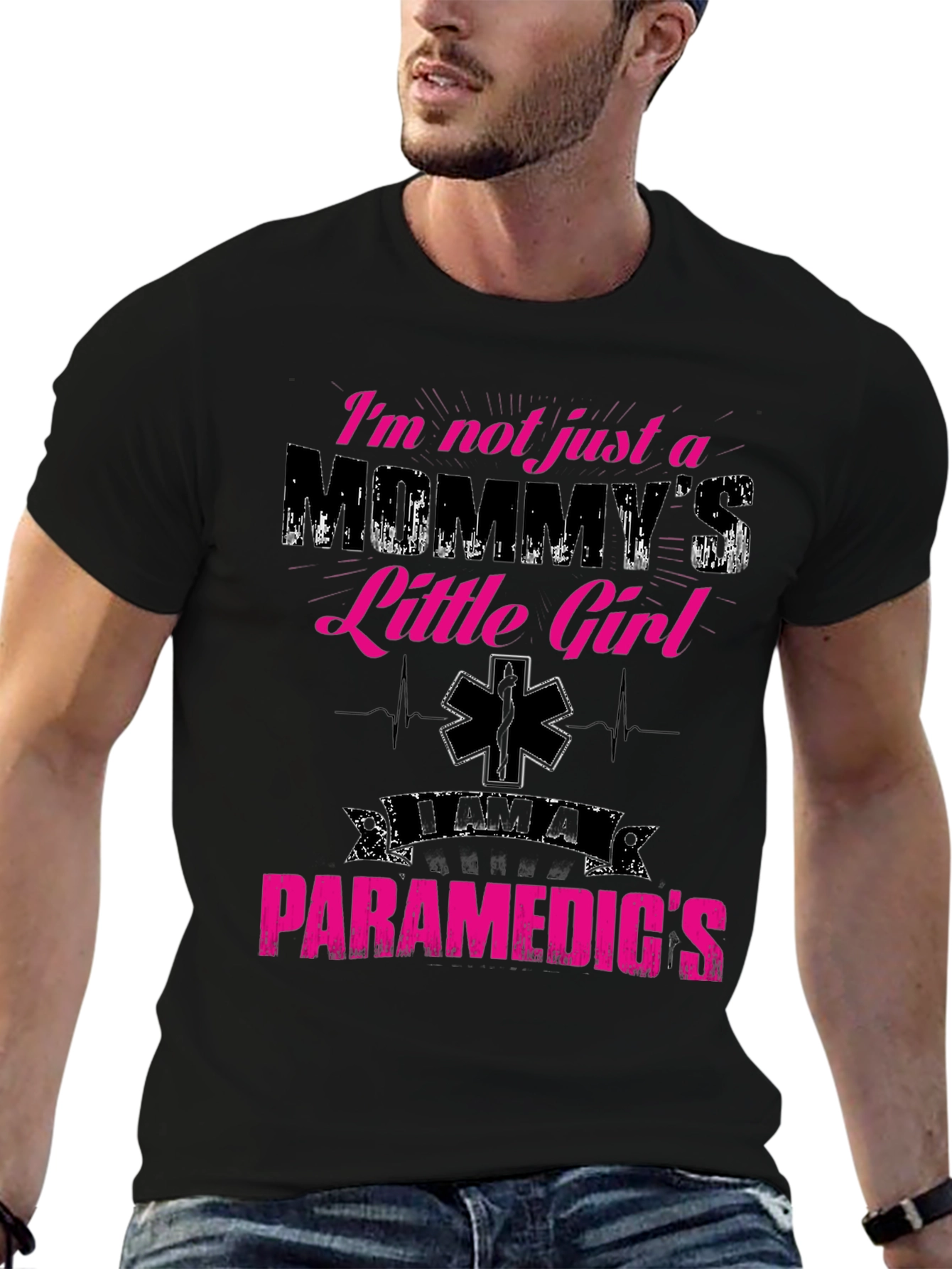 Mommys Little Girl Paramedic T-Shirt