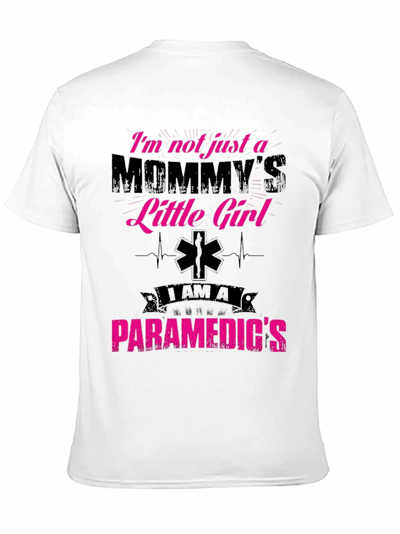 Mommys Little Girl Paramedic T-Shirt