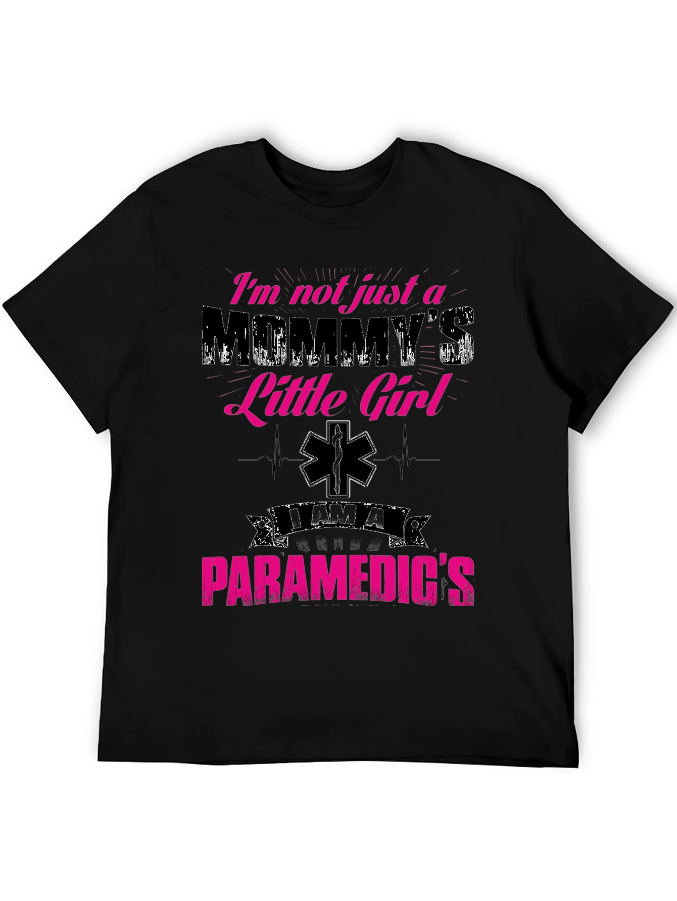 Mommys Little Girl Paramedic T-Shirt