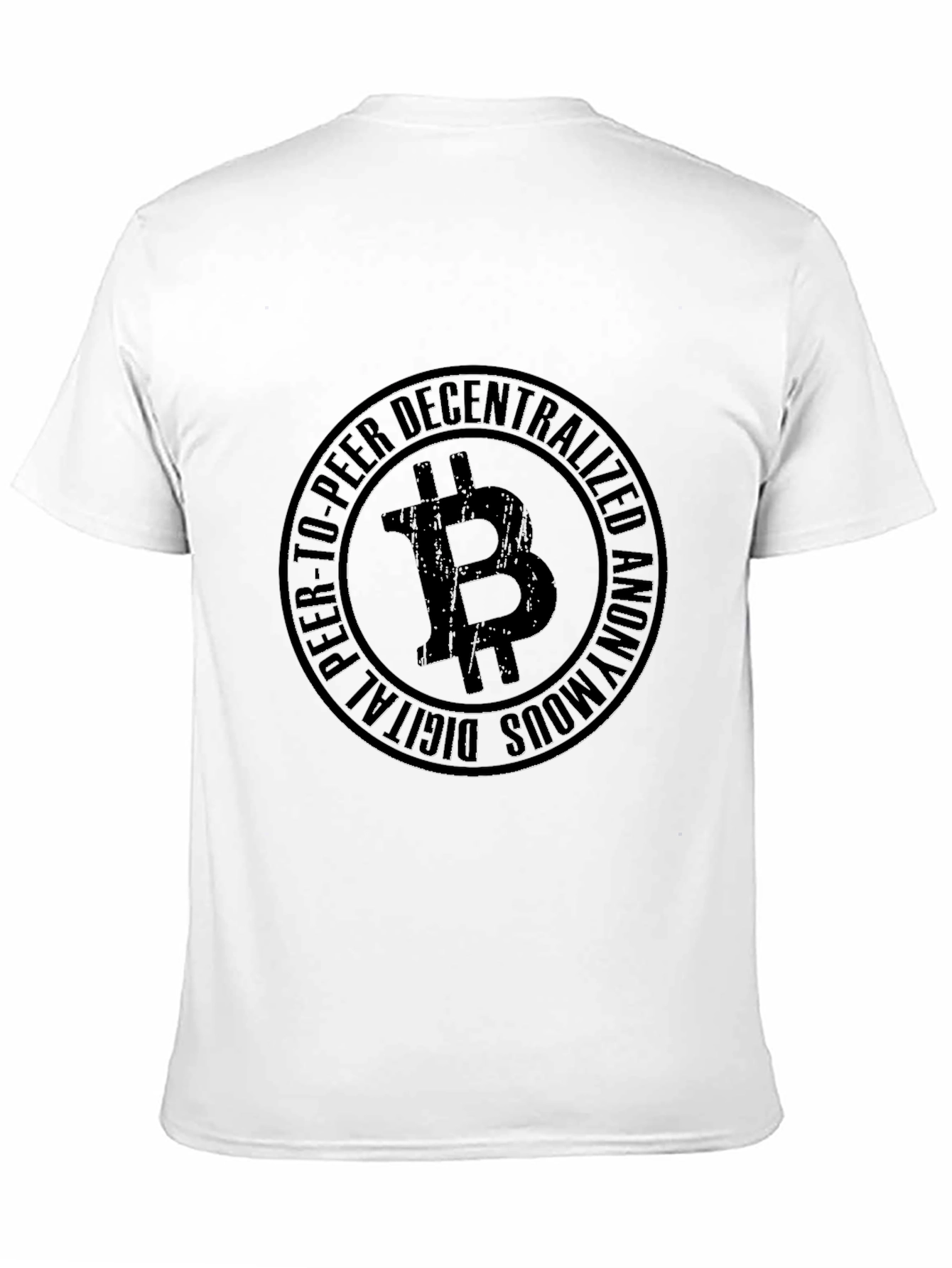 Bitcoin Crypto T-Shirt - Decentralized Anonymous Digital