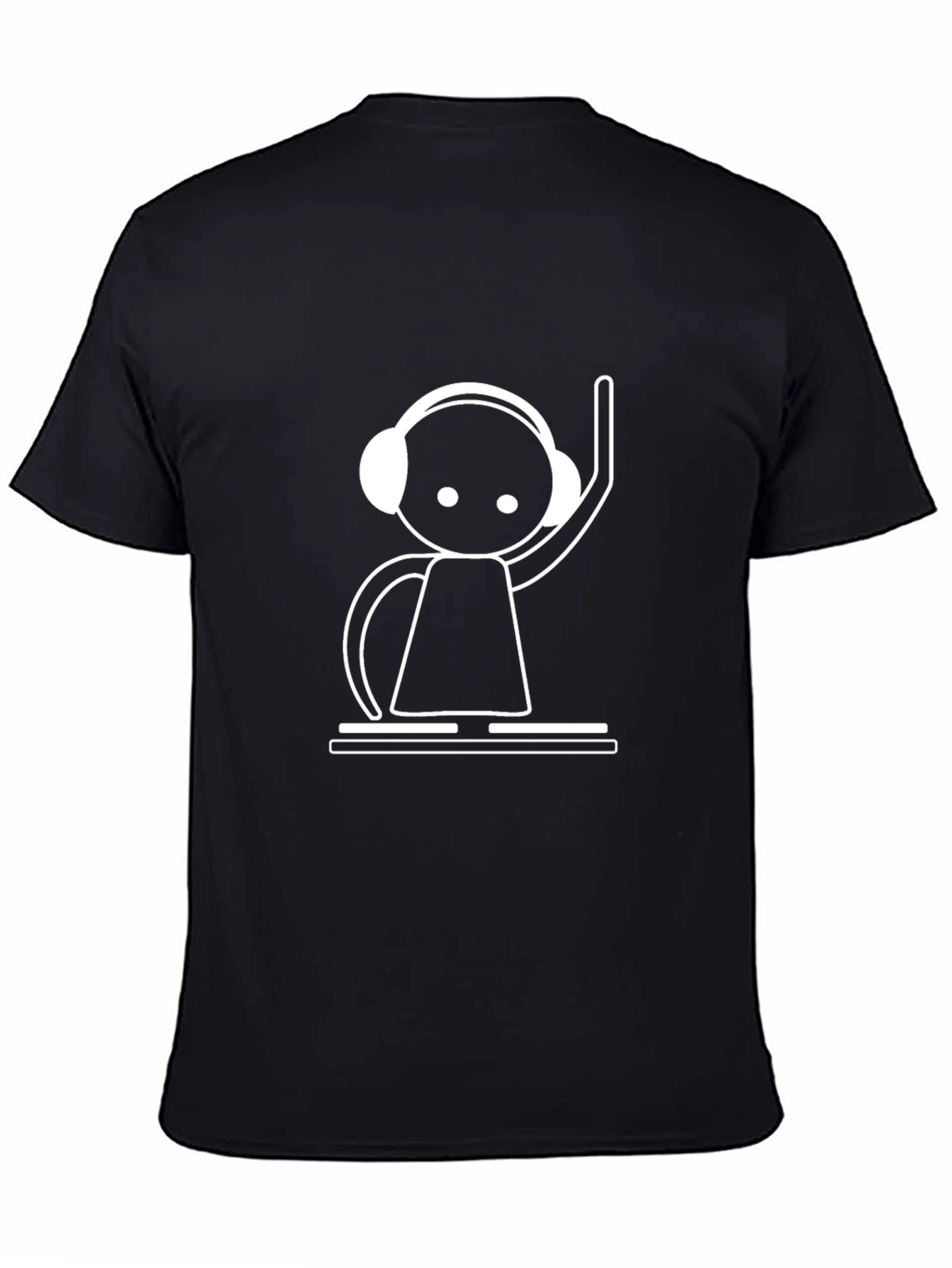DJ Graphic Black T-Shirt