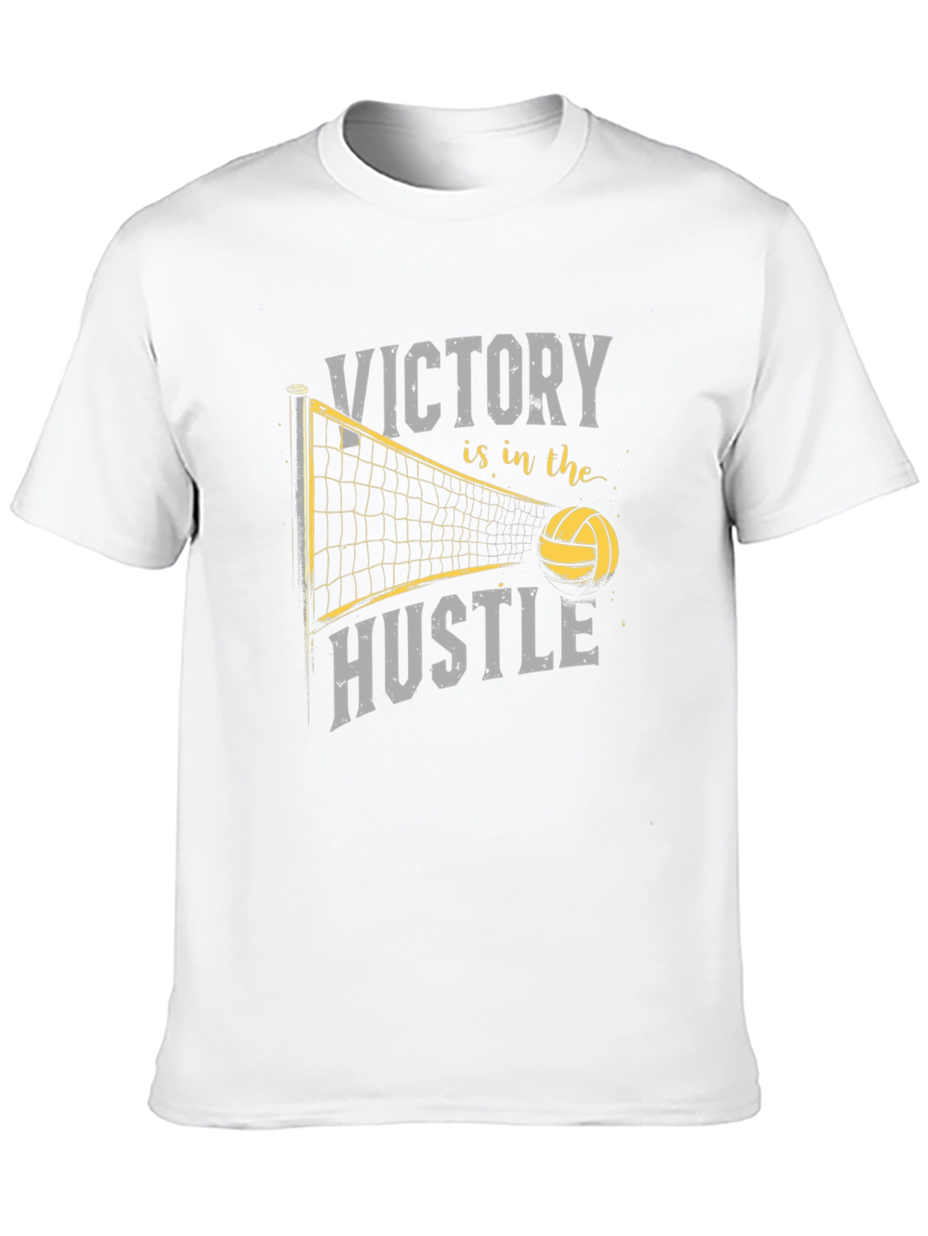 Victory is in the Hustle Volleyball T-Shirt