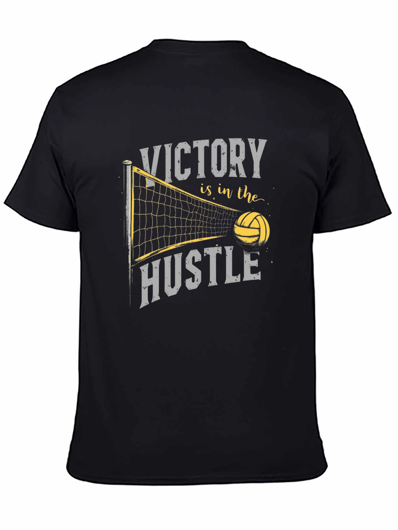 Victory is in the Hustle Volleyball T-Shirt