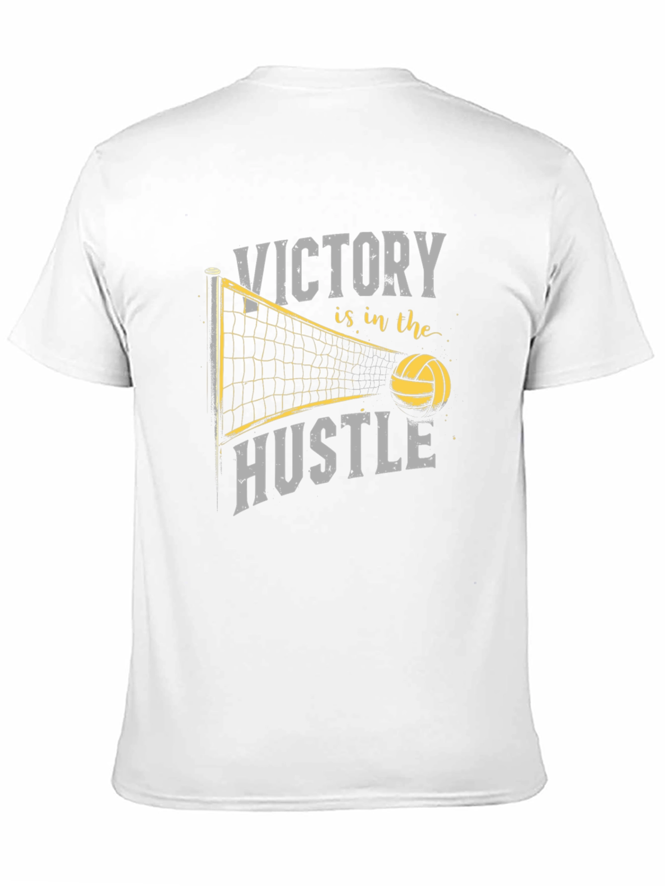 Victory is in the Hustle Volleyball T-Shirt