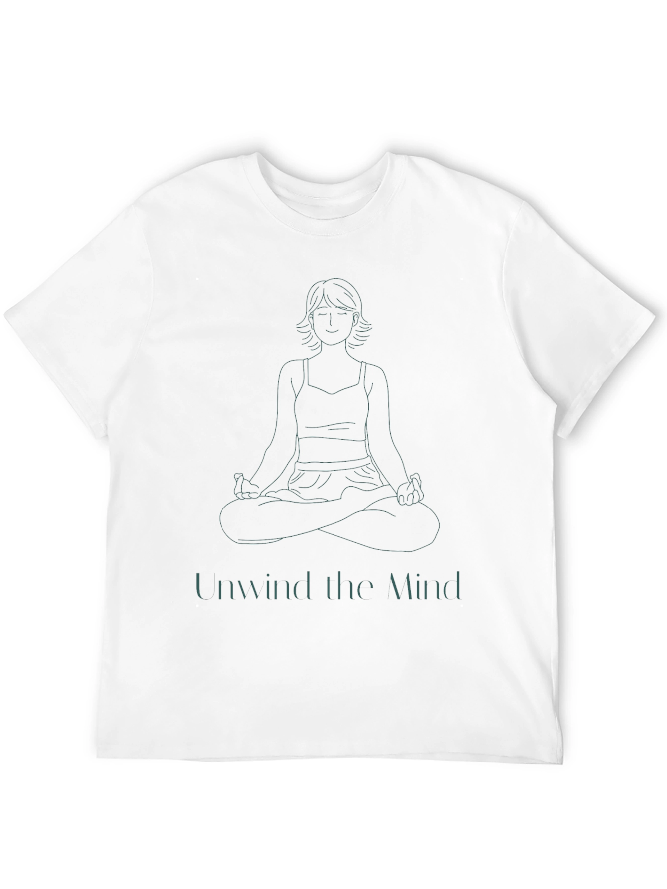Unwind the Mind Yoga Tee - Relaxed Fit