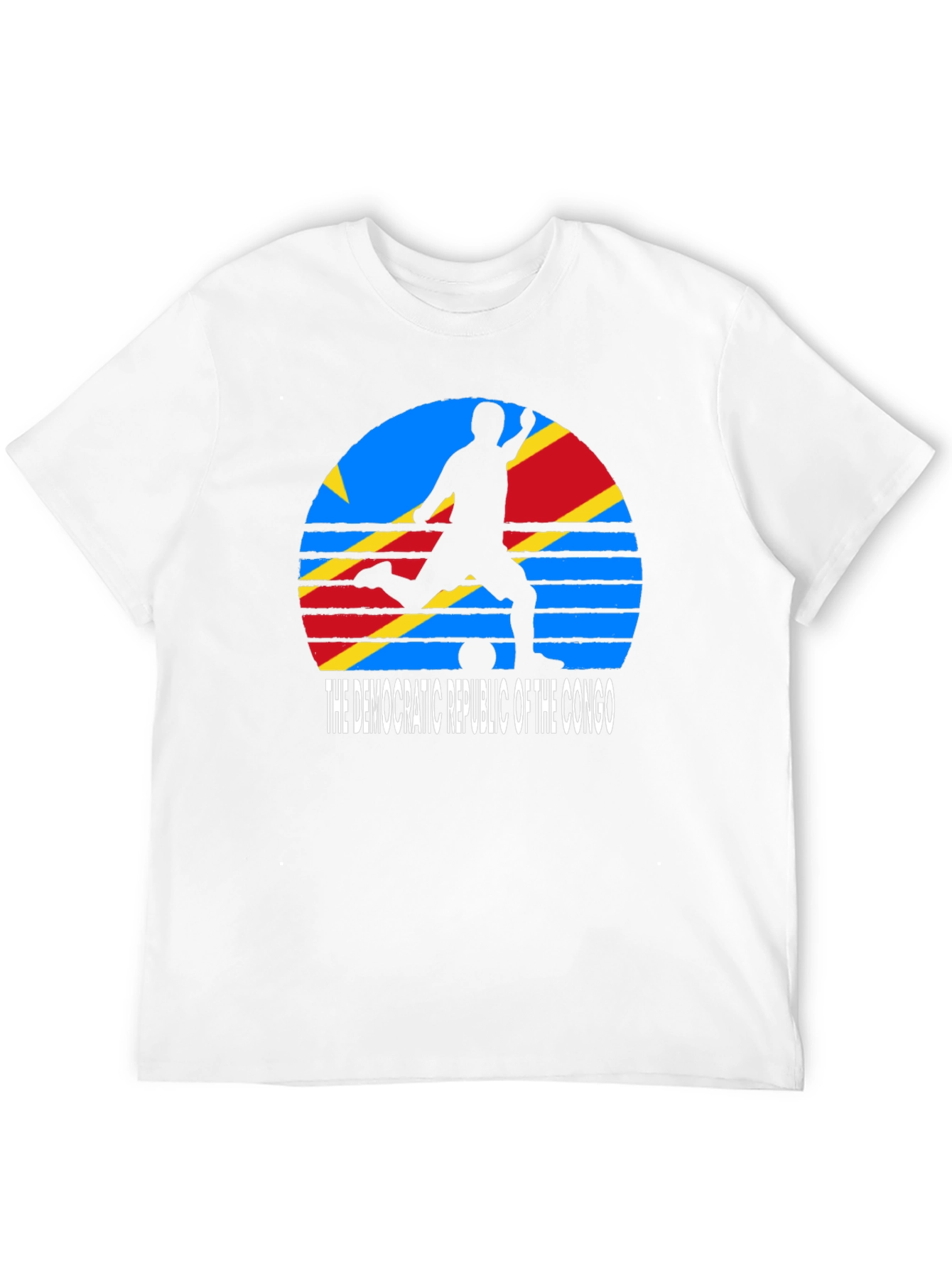 Democratic Republic of the Congo Soccer T-Shirt