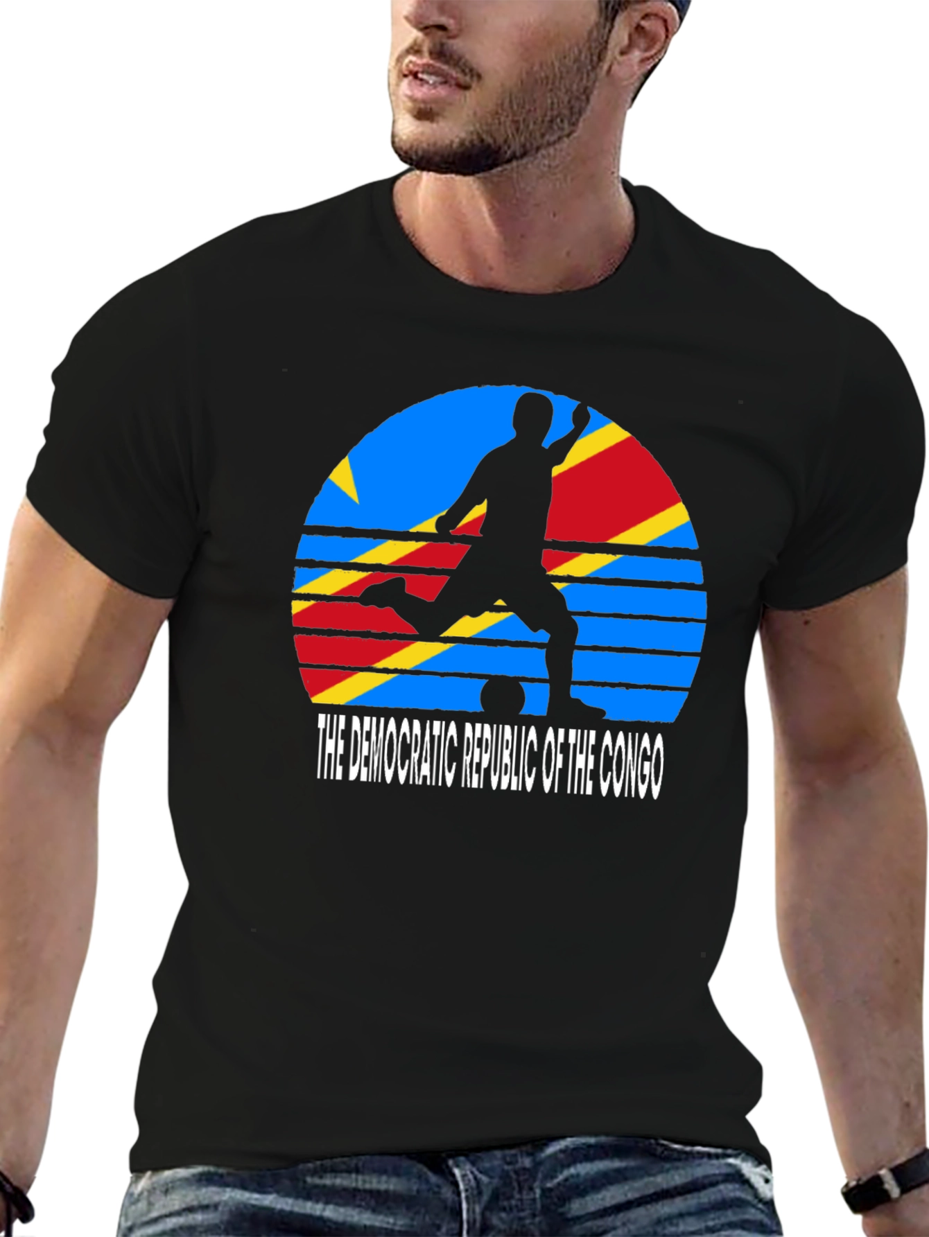 Democratic Republic of the Congo Soccer T-Shirt