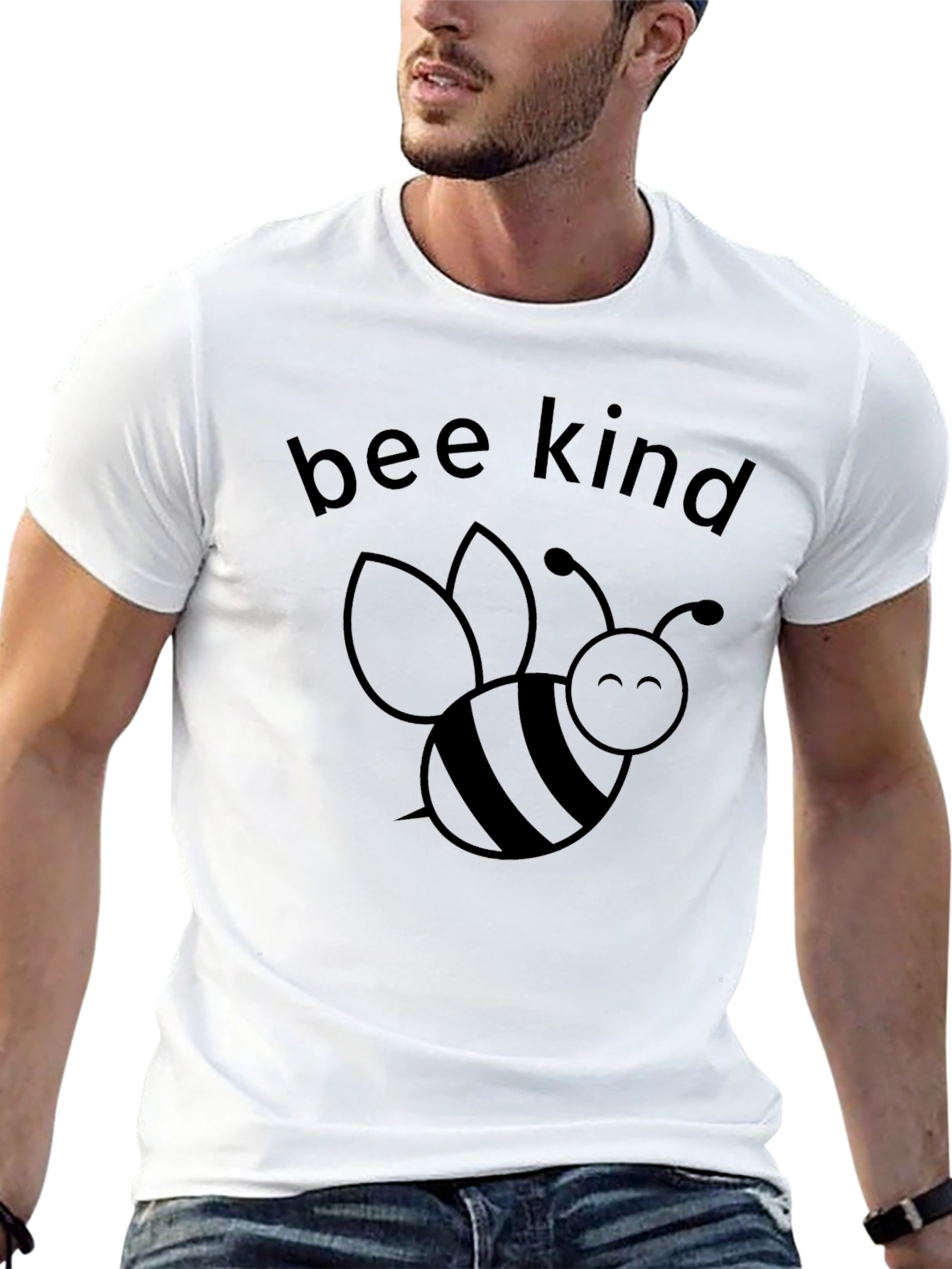 Bee Kind Black Graphic Tee